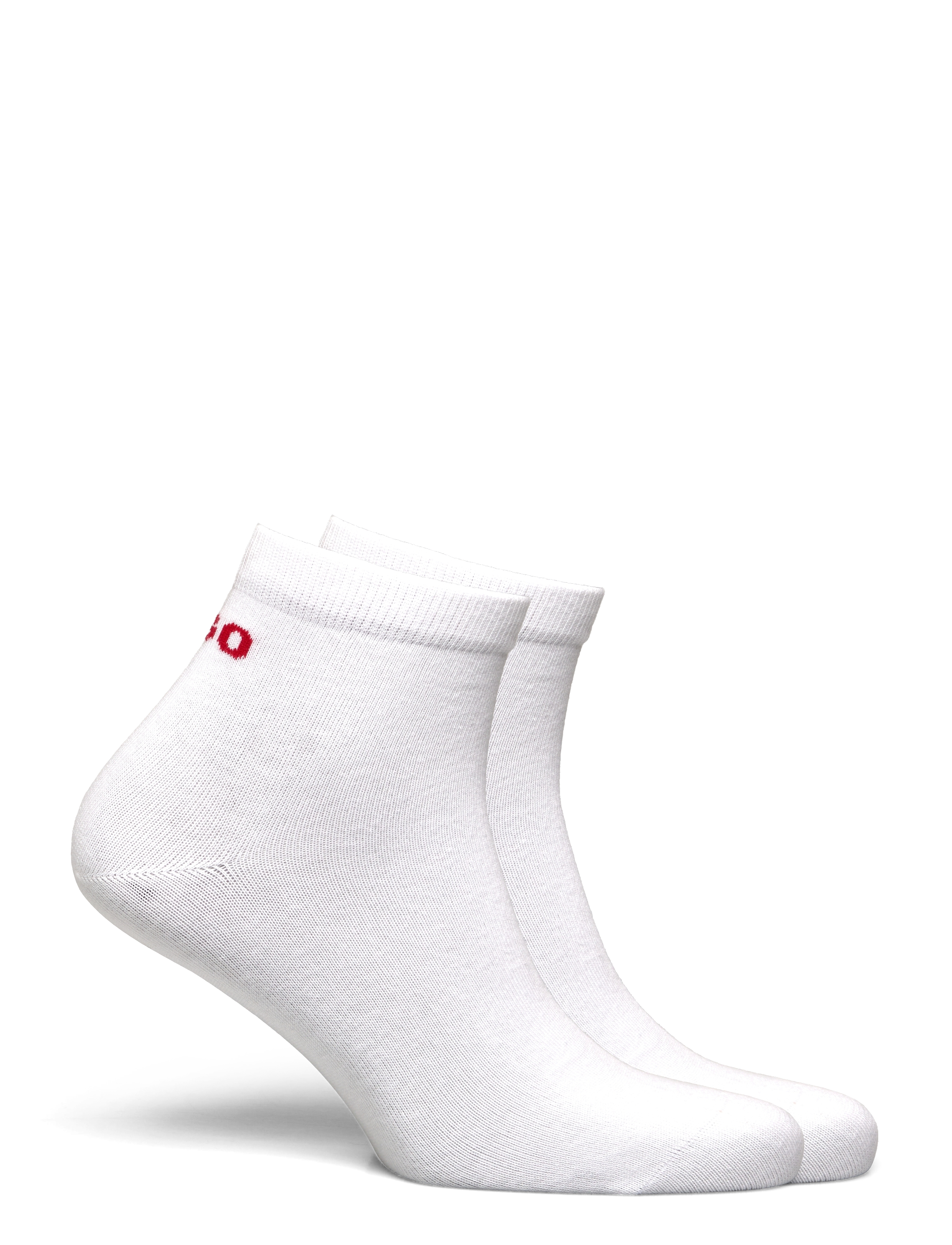 HUGO - 2P SH LOGO CC - socken im multipack - white - 1