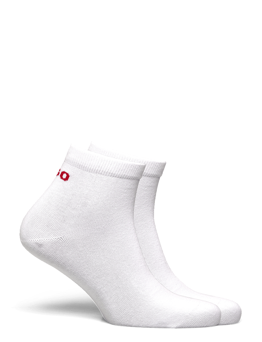 HUGO - 2P SH LOGO CC - socken im multipack - white - 1