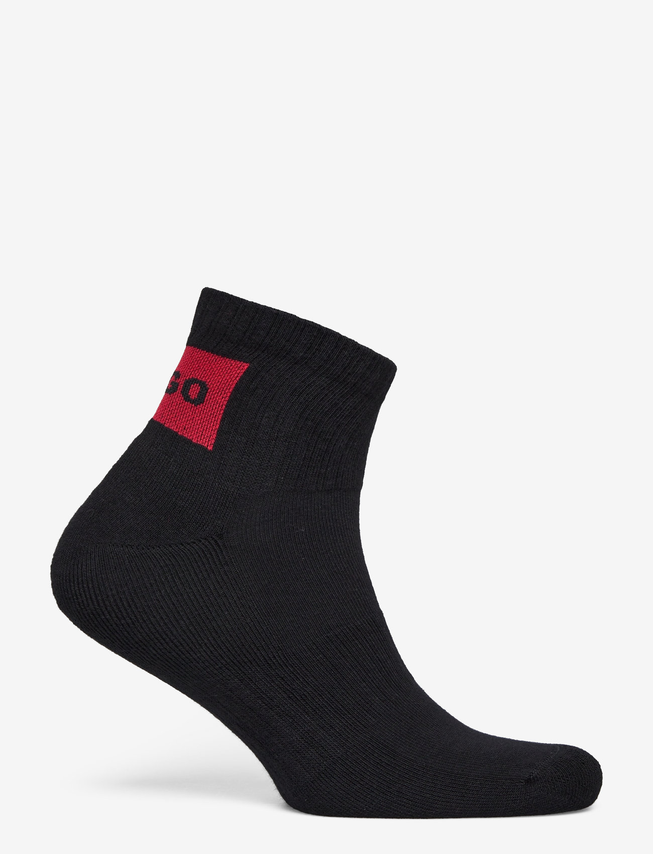 HUGO - 2P SH RIB LABEL CC - black - 3