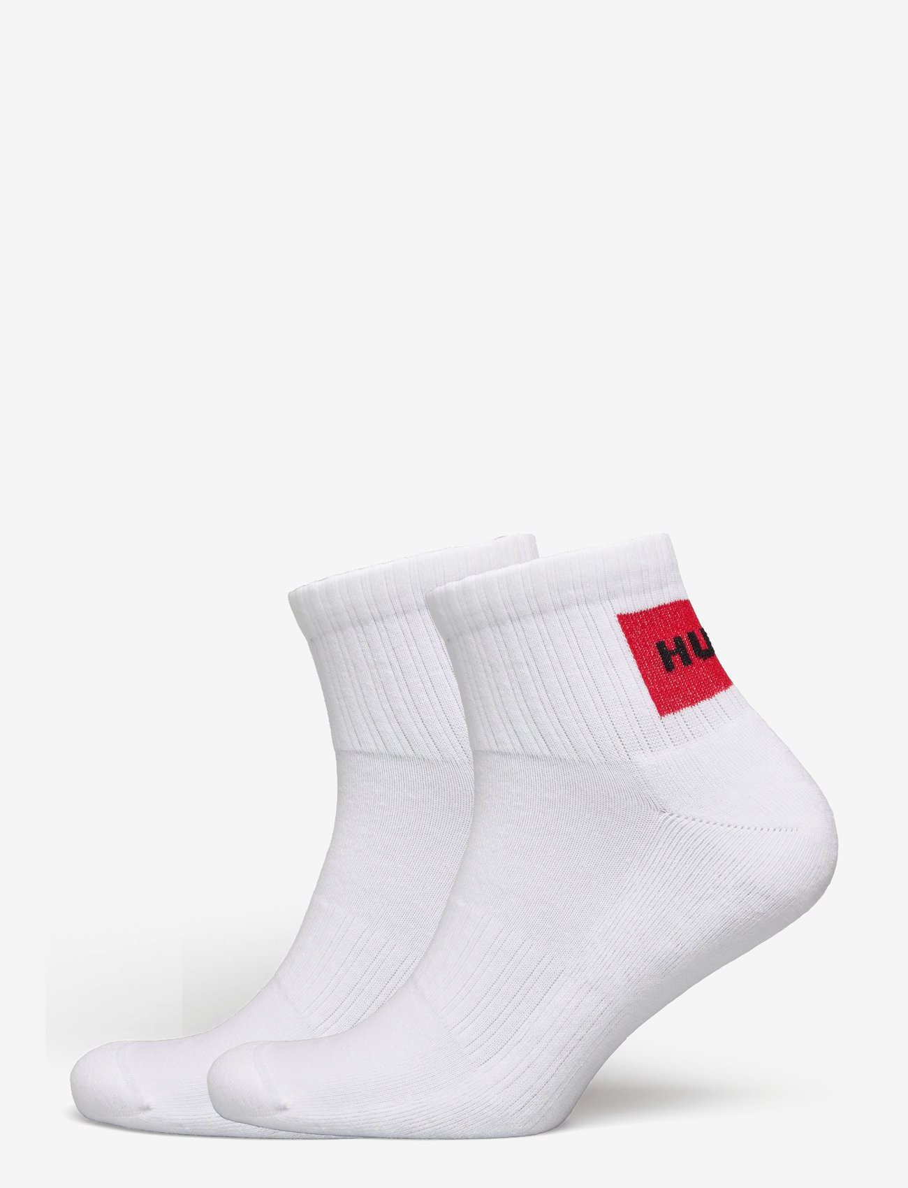 HUGO - 2P SH RIB LABEL CC - die niedrigsten preise - white - 0