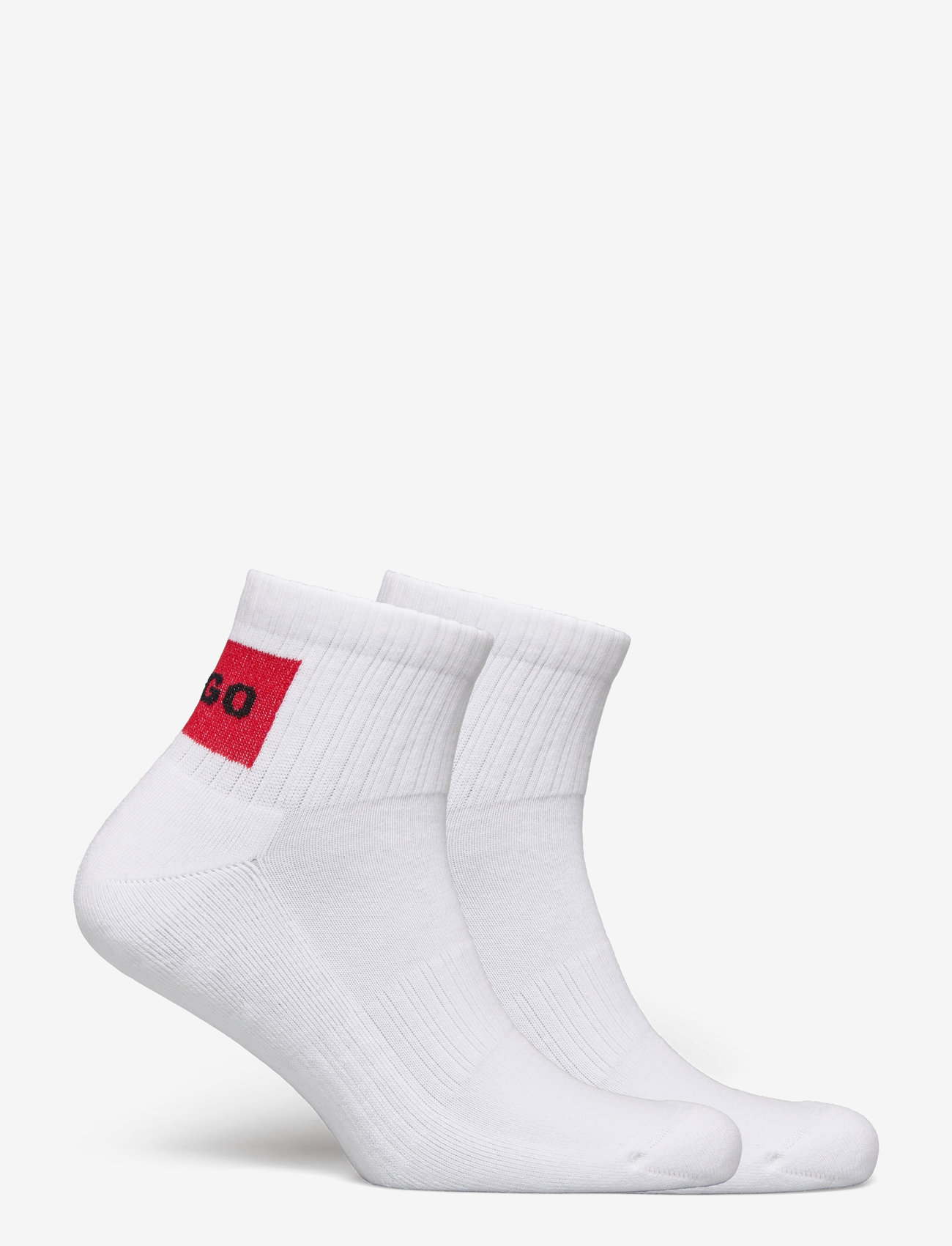 HUGO - 2P SH RIB LABEL CC - die niedrigsten preise - white - 1