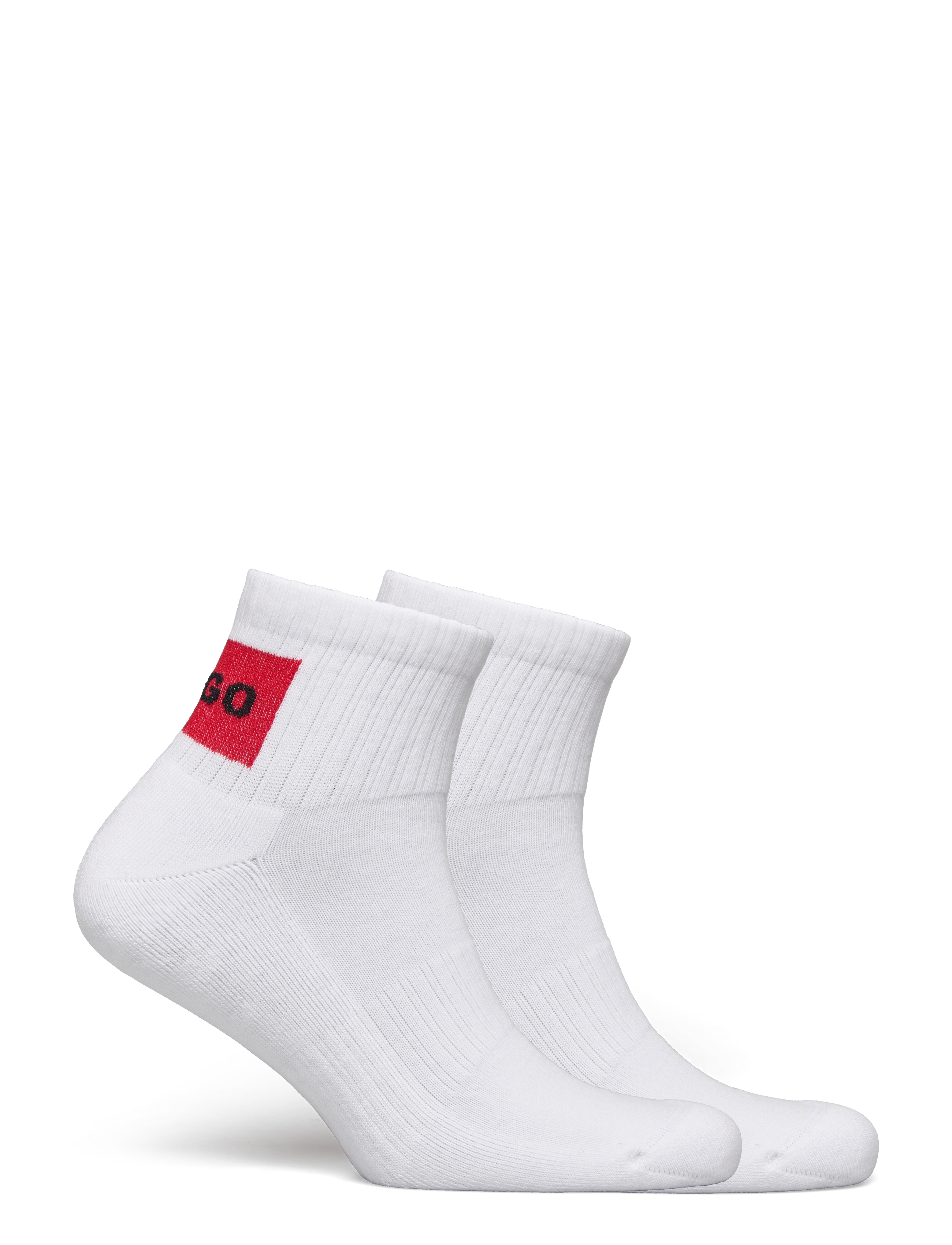 HUGO - 2P SH RIB LABEL CC - white - 1