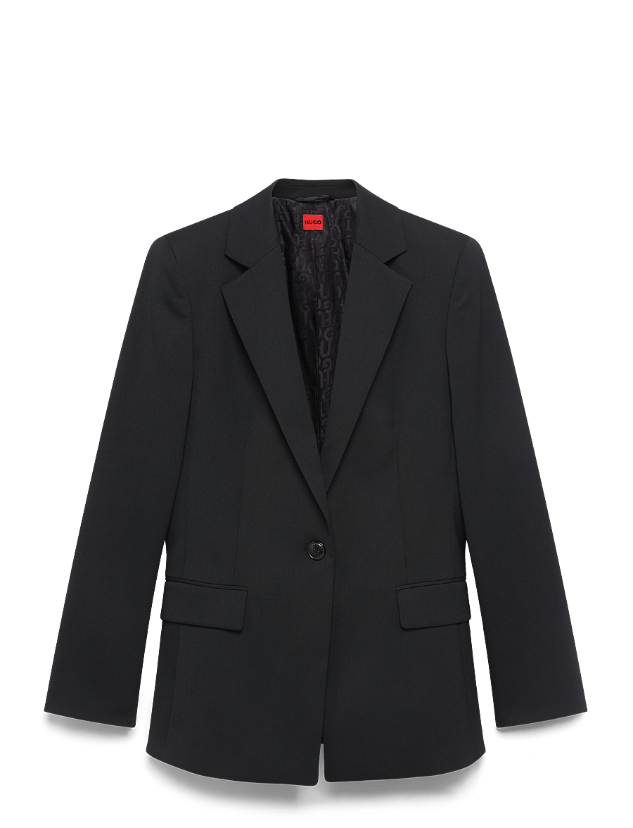 HUGO - Atana-2 - single breasted blazers - black - 1