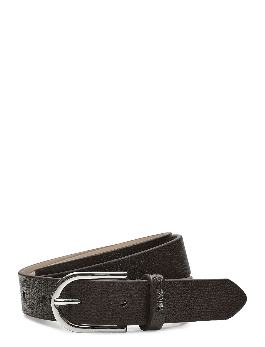 HUGO - Zoey-C_Sz25 - läderskärp - dark brown - 0