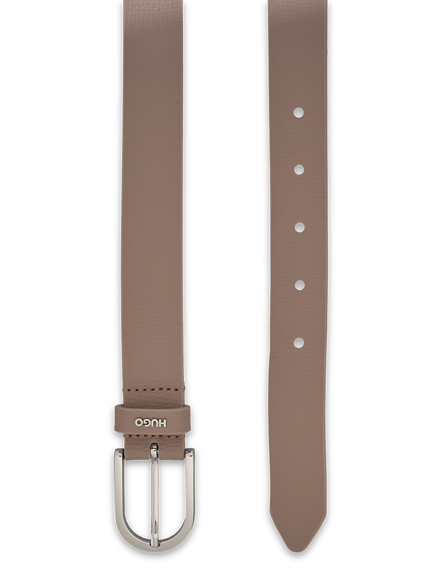 HUGO - Zoey-C_Sz25 - læderbælter - medium beige - 1