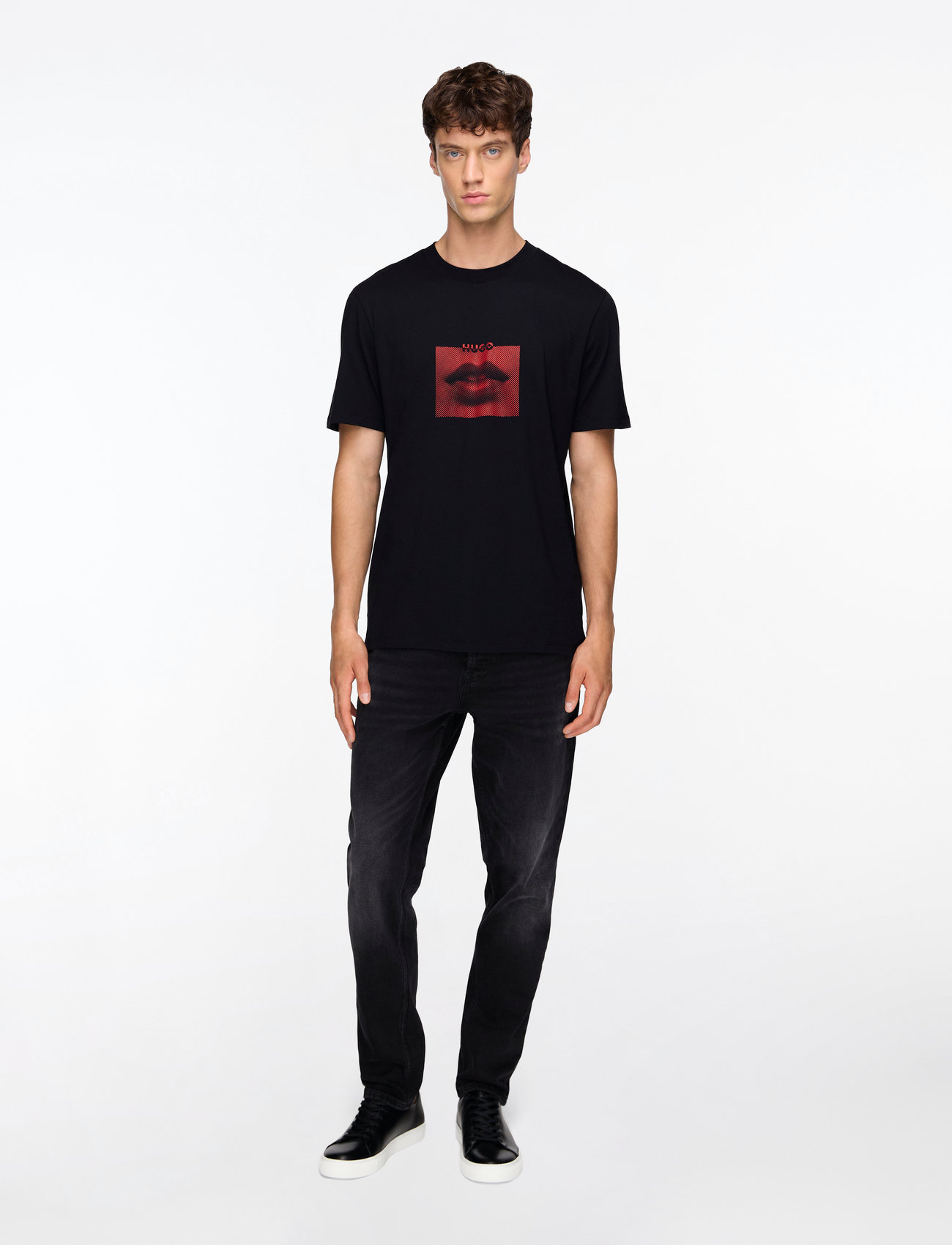 HUGO - HUGO 634 - trousers & jeans - black - 1