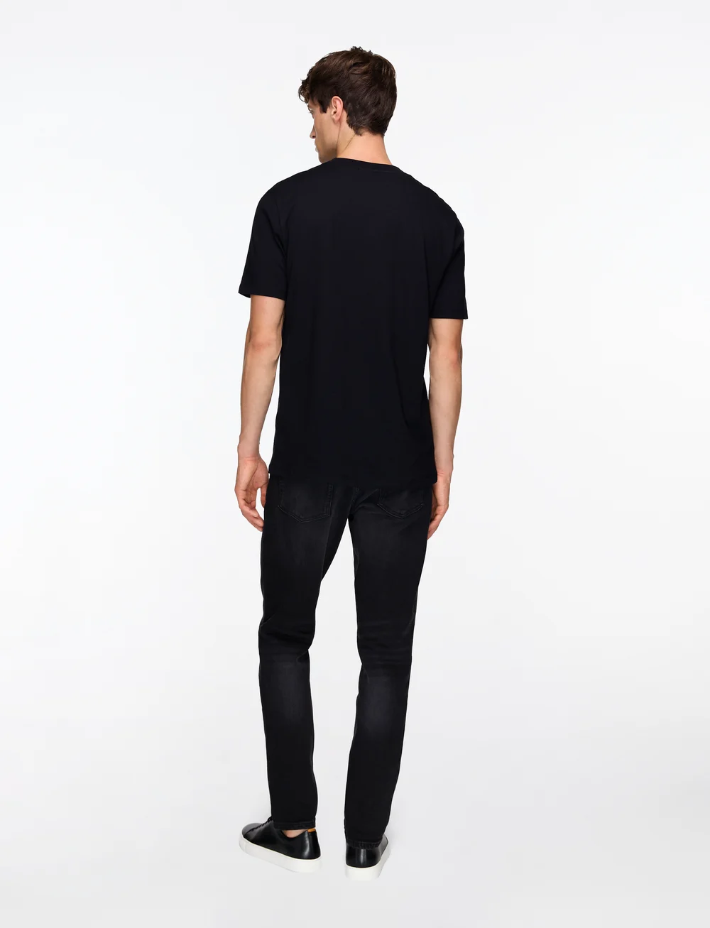 HUGO - HUGO 634 - tapered lõikega teksad - black - 4