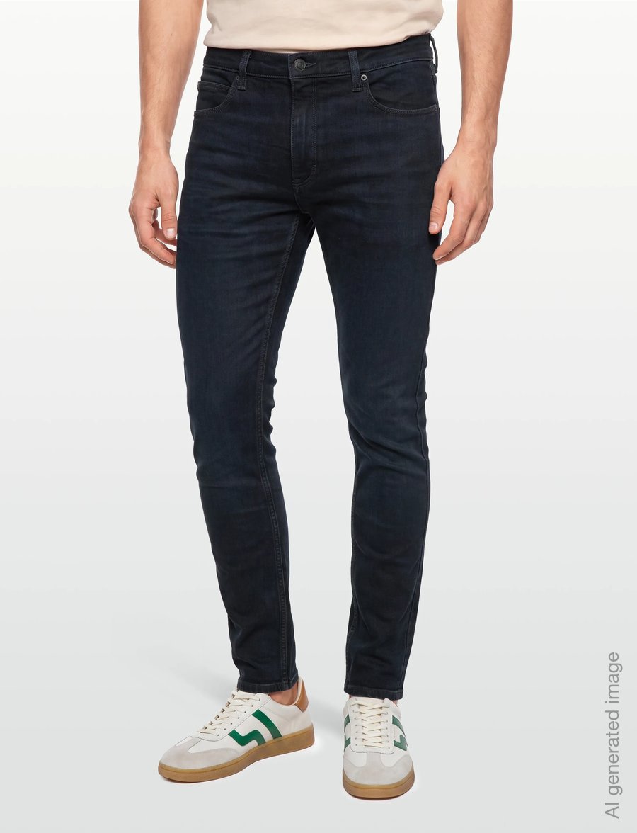 HUGO - HUGO 734 - slim jeans - dark blue - 3