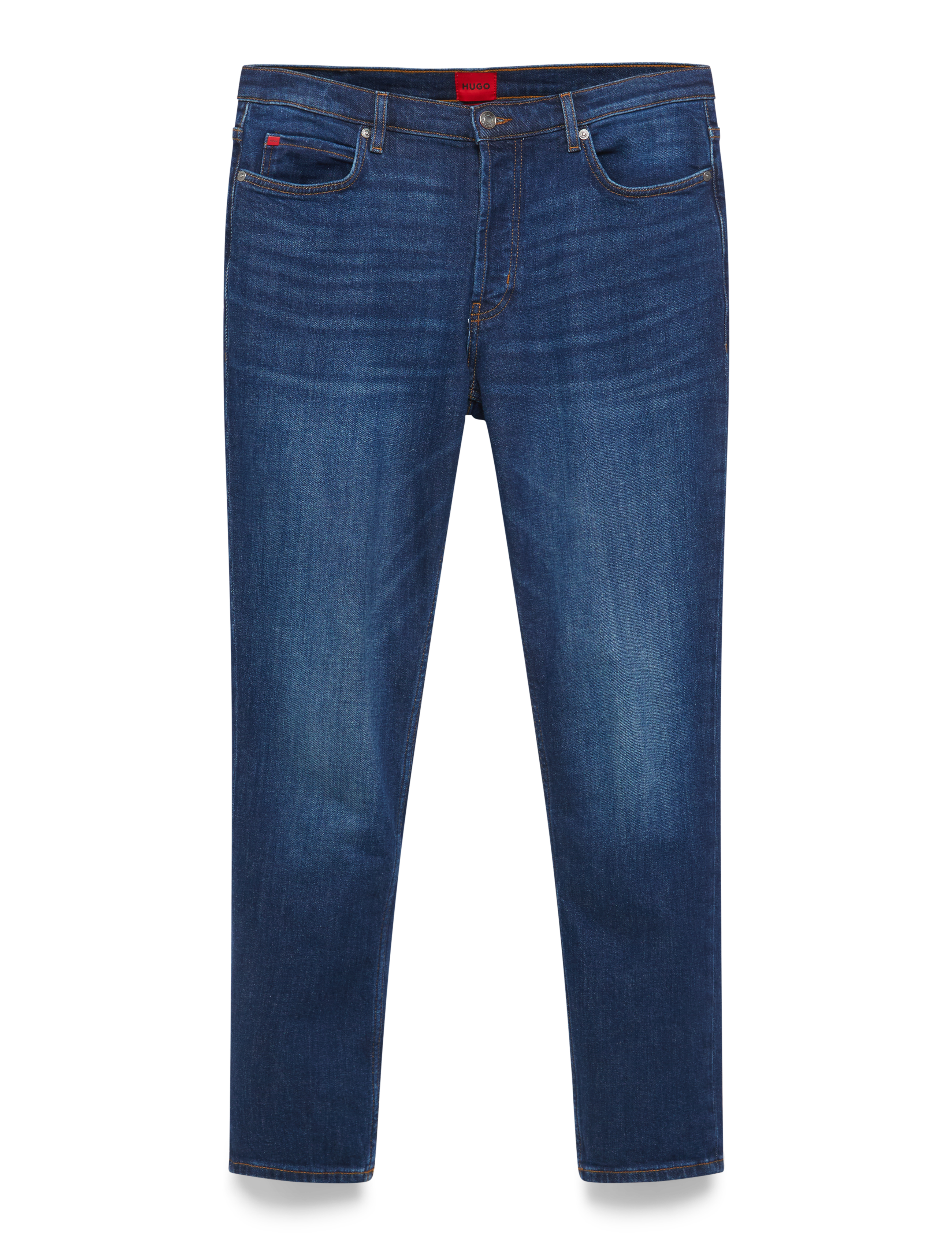 HUGO 634, 32 x 32, Jeans, Marineblau - Tapered, Männerswear