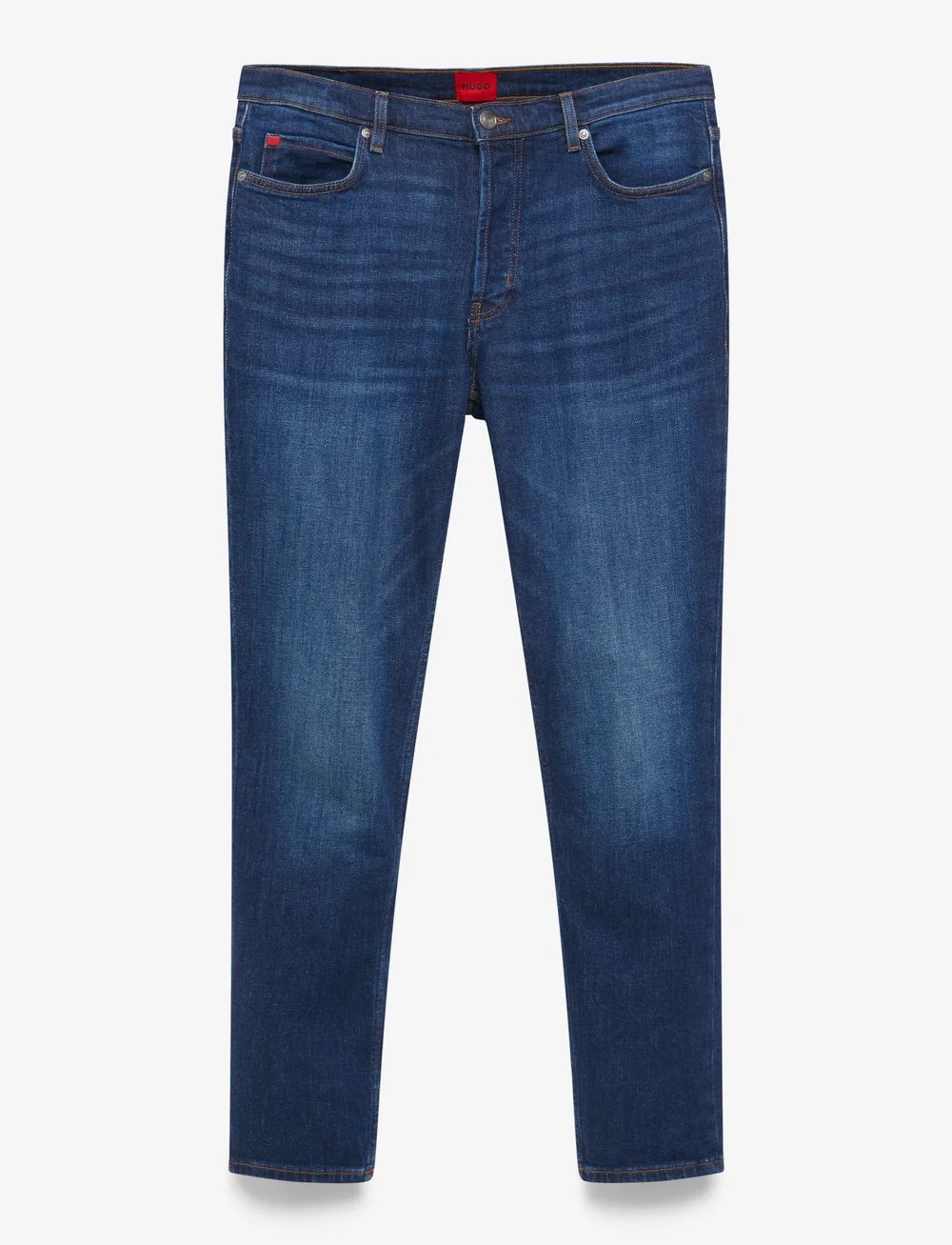 HUGO - HUGO 634 - tapered jeans - dark blue - 1