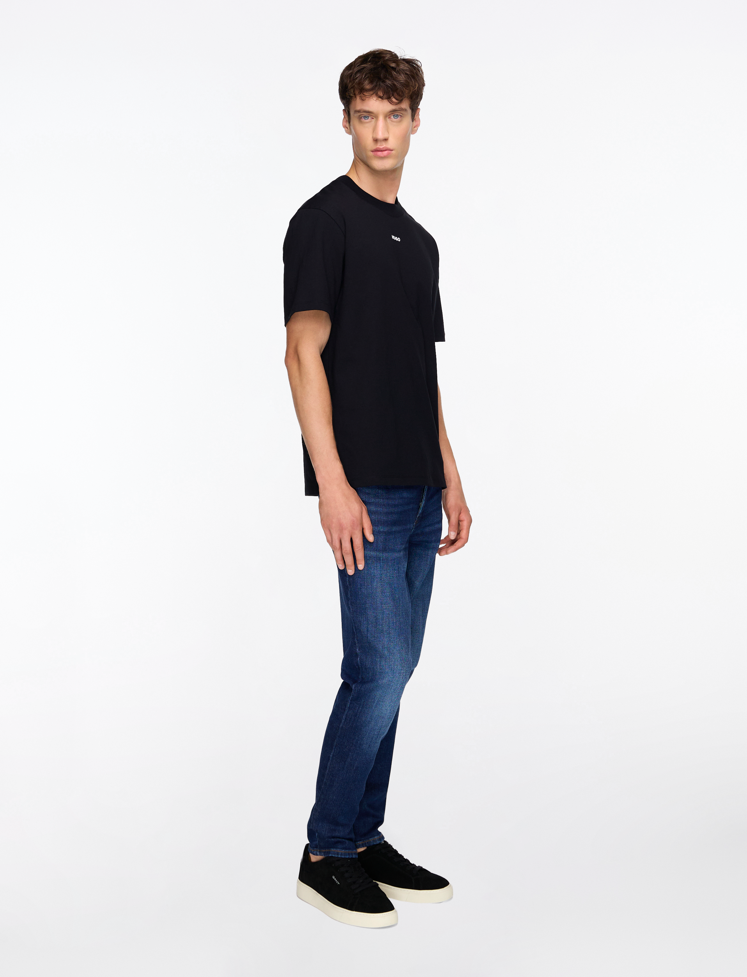HUGO - HUGO 634 - byxor & jeans - dark blue - 3