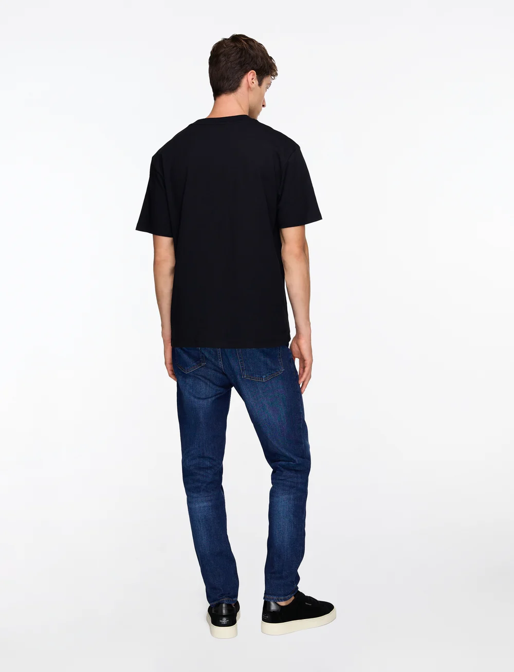 HUGO - HUGO 634 - tapered jeans - dark blue - 4