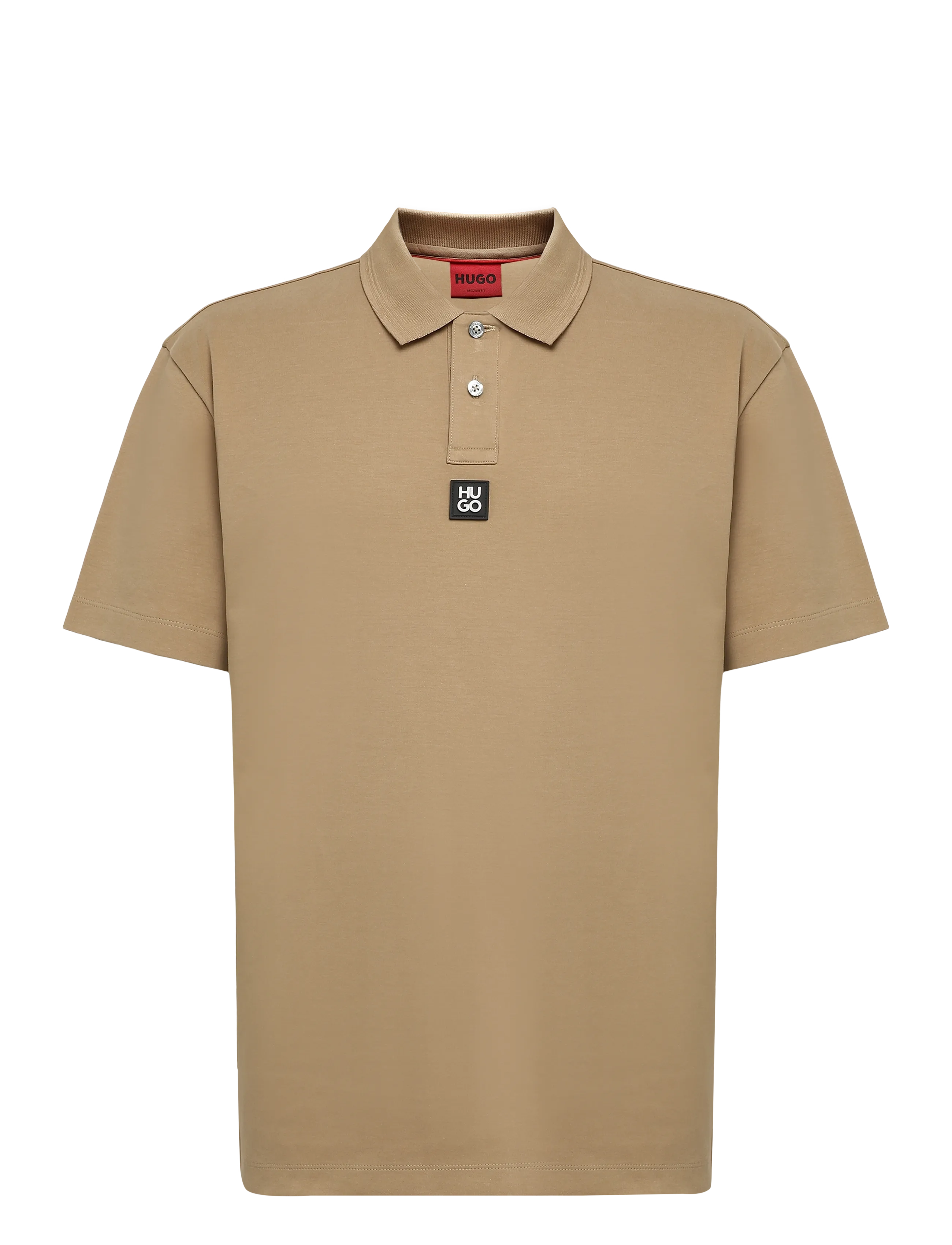 HUGO Deabono_D - Kortærmede poloer - BEIGE OVERFLOW / beige