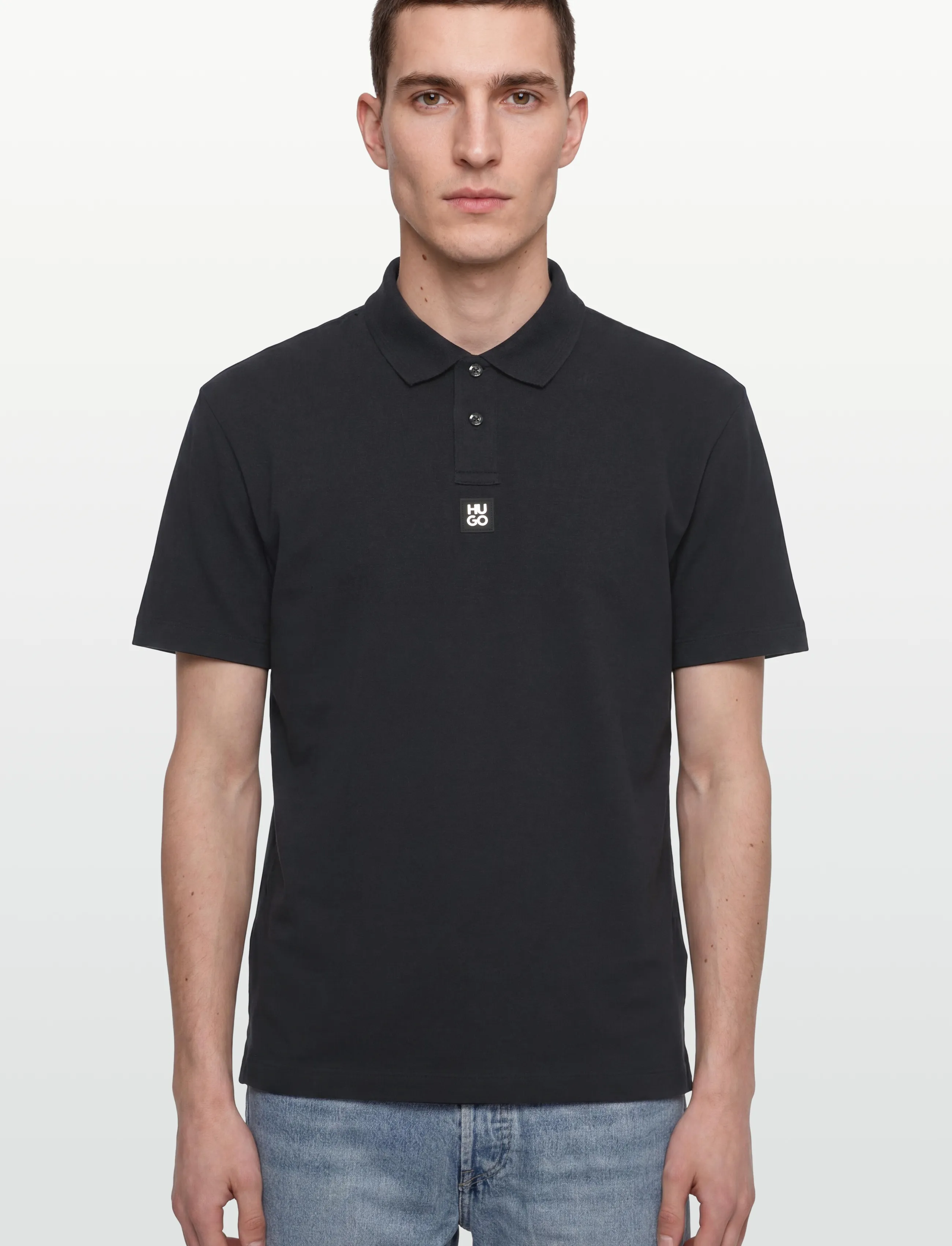 HUGO - Deabono_D - kurzärmelig - black - 3