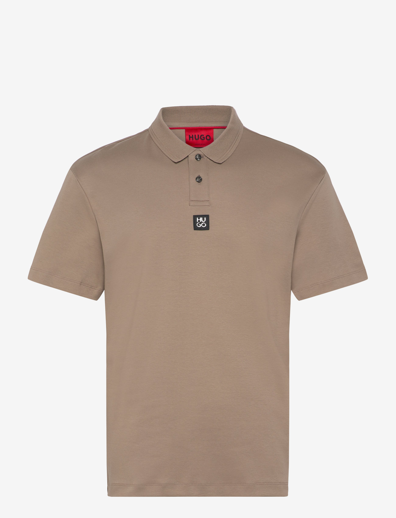 HUGO - Deabono_D - lühikeste varrukatega polod - medium brown - 0
