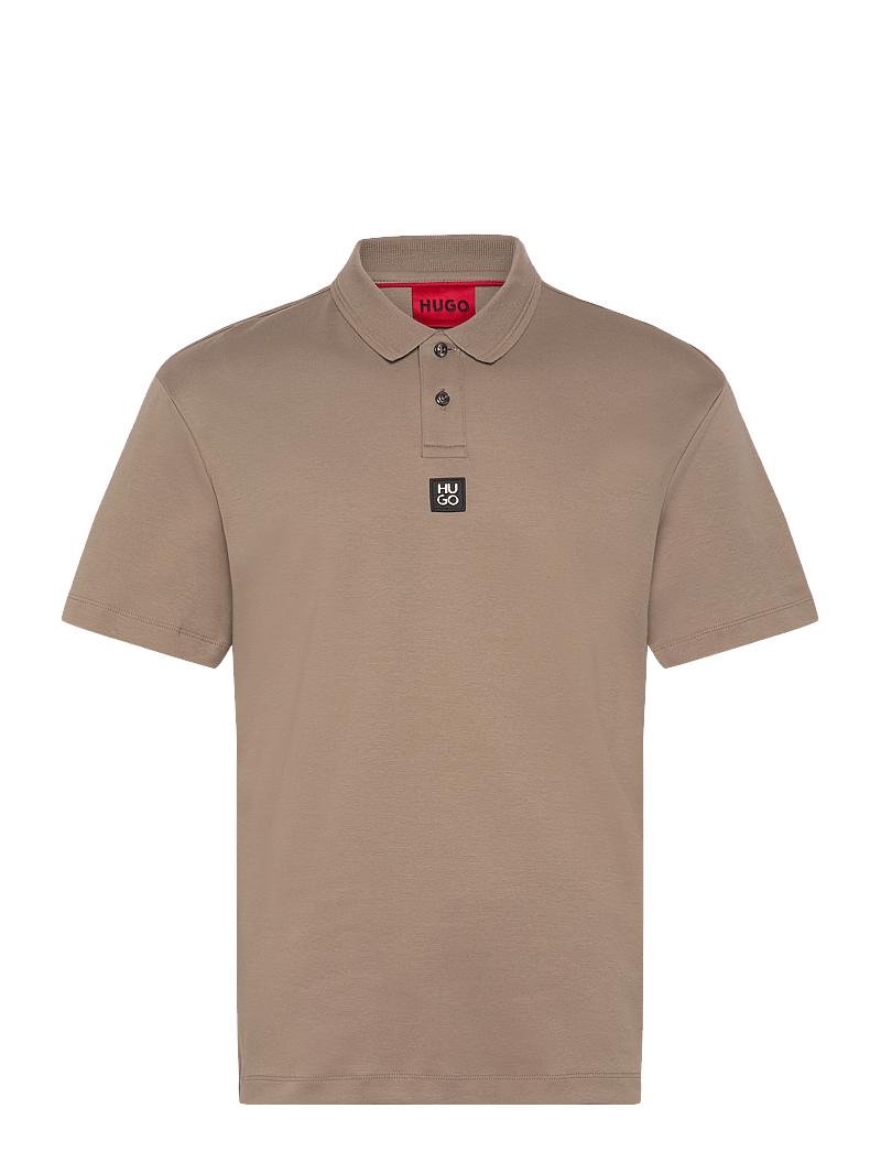 HUGO - Deabono_D - lühikeste varrukatega polod - medium brown - 0