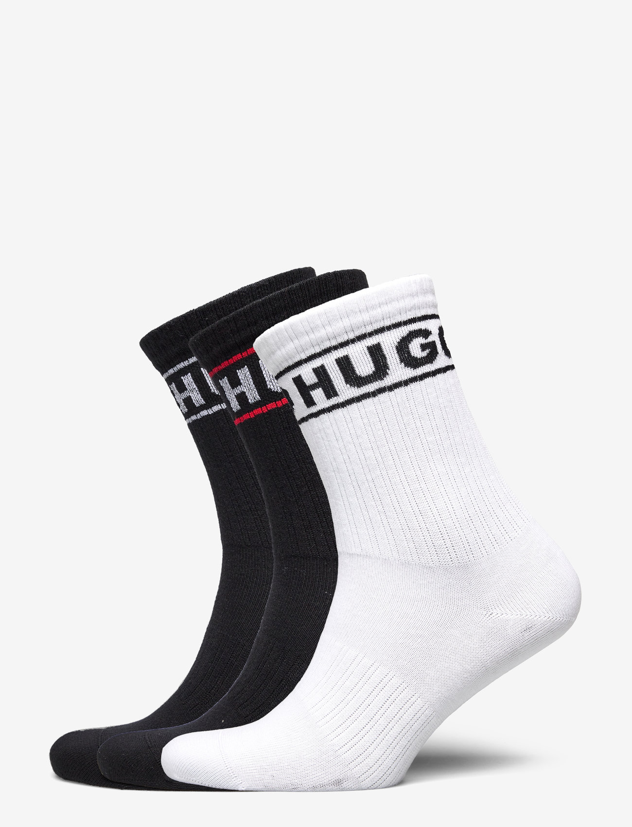 HUGO - 3P QSRIB SPORTY CC W - regular socks - open miscellaneous - 0