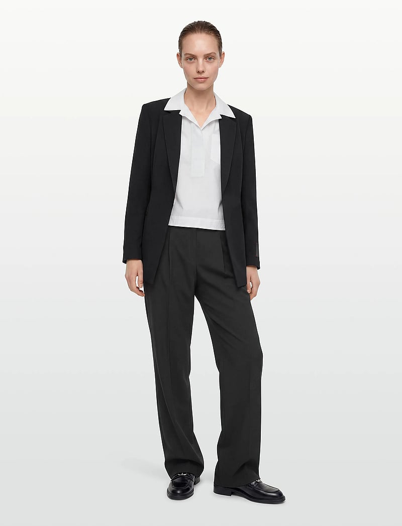 HUGO - Apia - belted blazers - black - 0