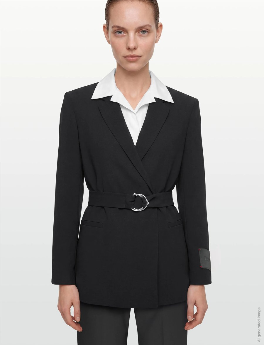 HUGO - Apia - kavajer med skärp - black - 3