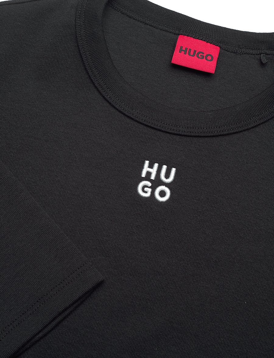 HUGO - Dafilomena_3 - crop tops - black - 2