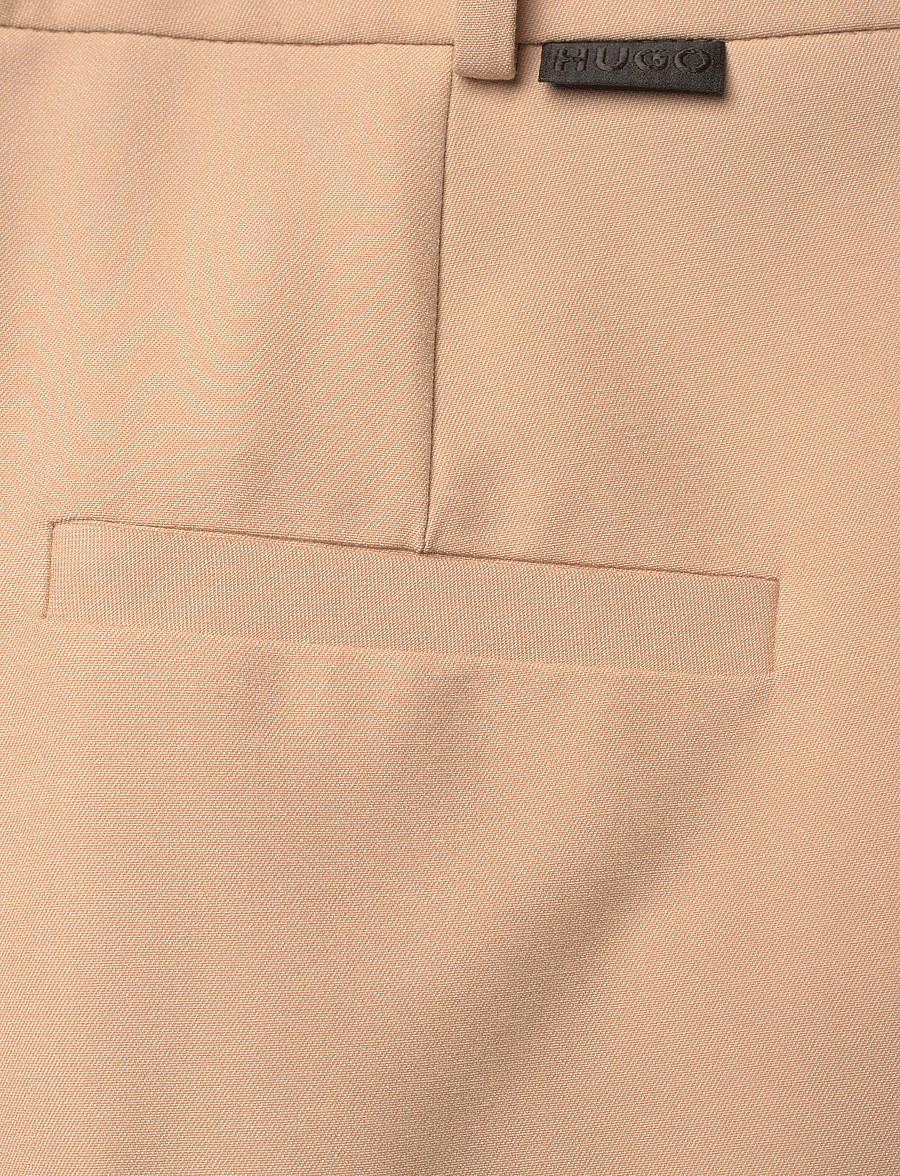 HUGO - Hasabu - anzugshosen - open beige - 4