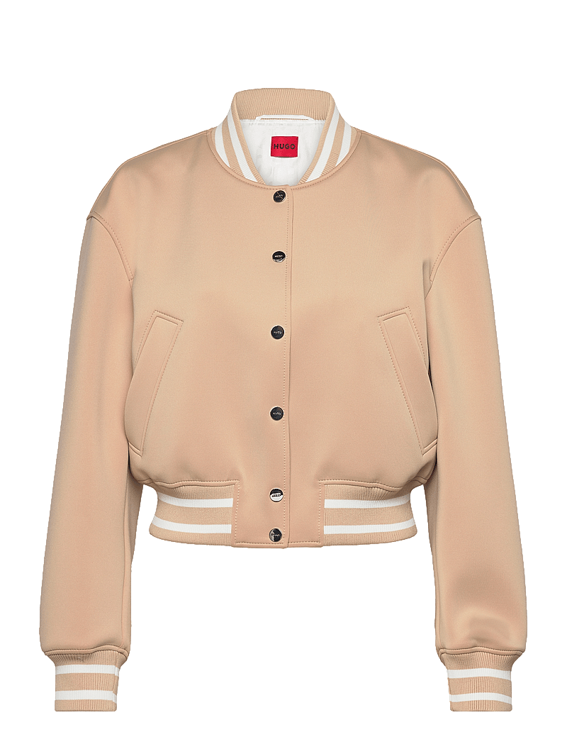 HUGO - Arita - bomberjackor - open beige - 0