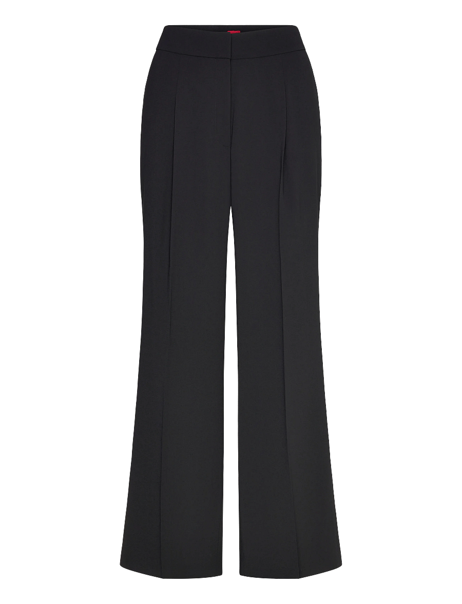 HUGO - Hamaia - hosen mit weitem bein - black - 1