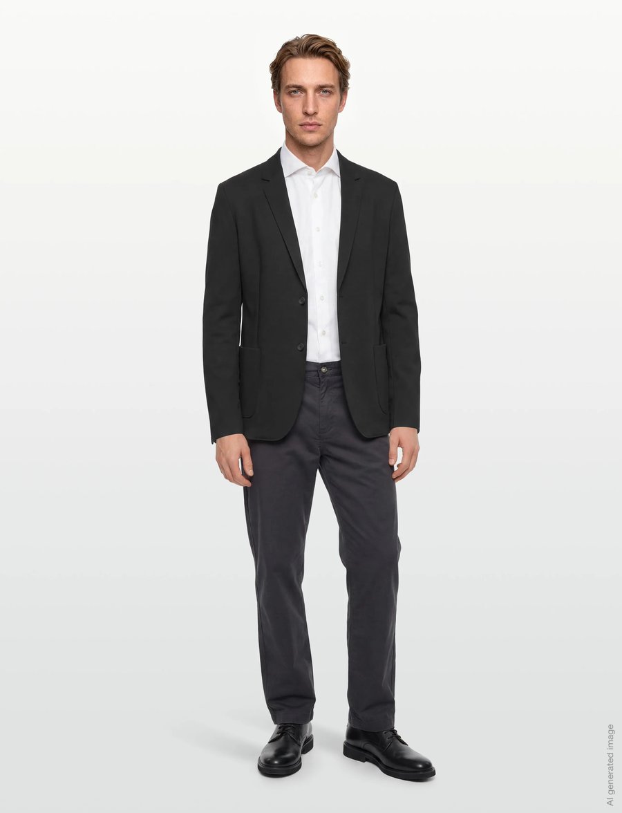 HUGO - Hagalto241J - enkeltradede blazere - black - 0