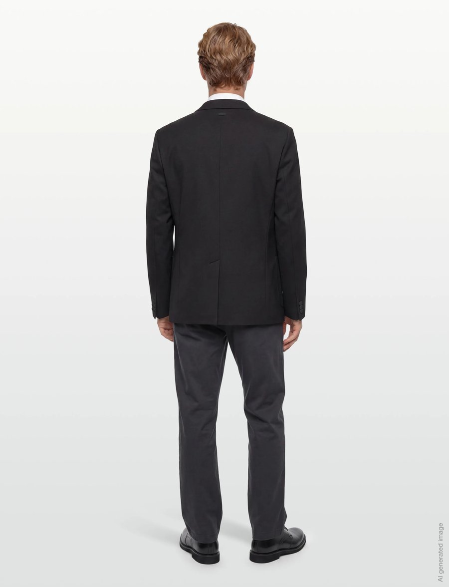 HUGO - Hagalto241J - enkeltradede blazere - black - 4
