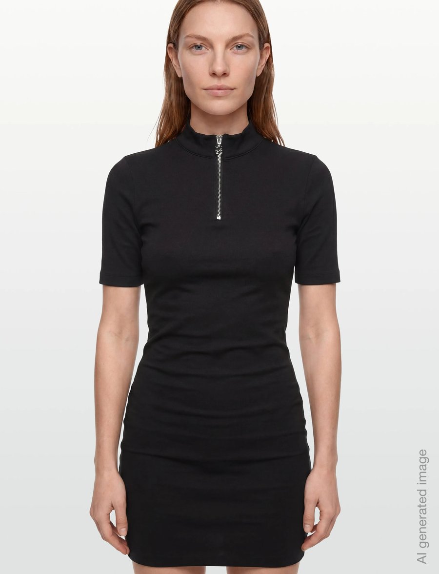 HUGO - Nasiia - robes moulantes - black - 3