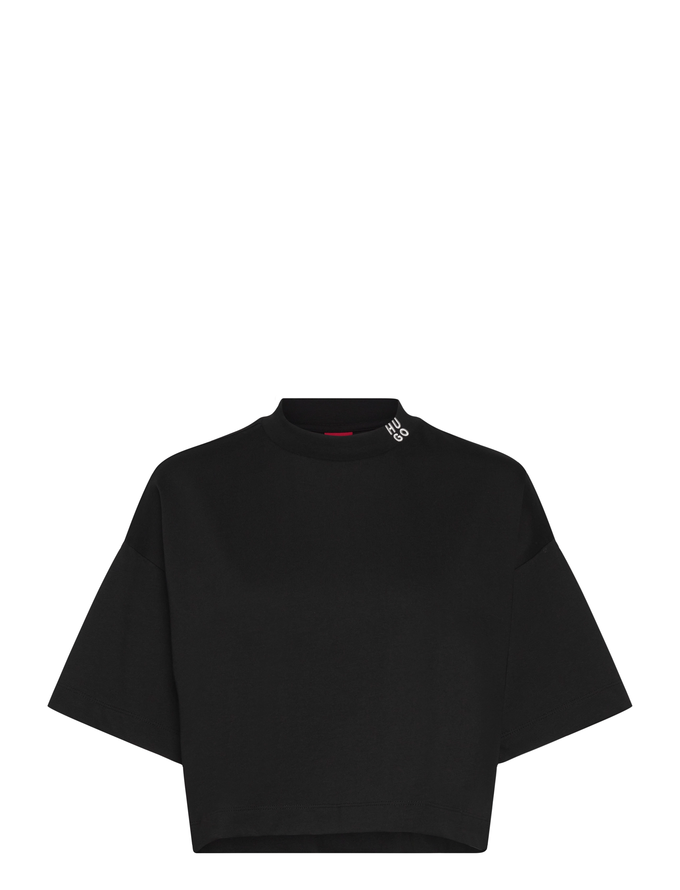 HUGO Damelody, XL, Black, T-Shirts & Toppe > Kortærmede, Dame