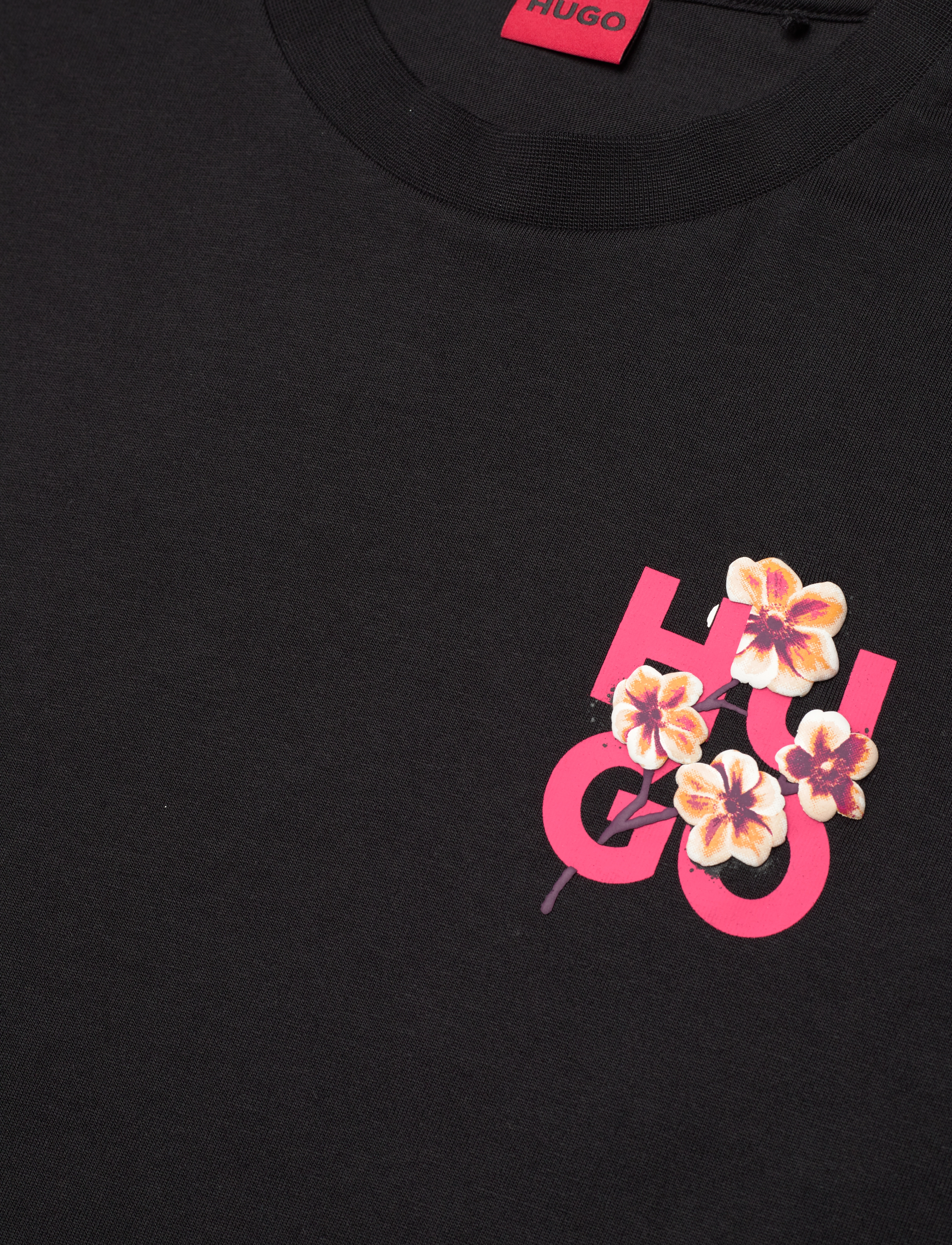 HUGO - Vintage Tee_10 - black - 2