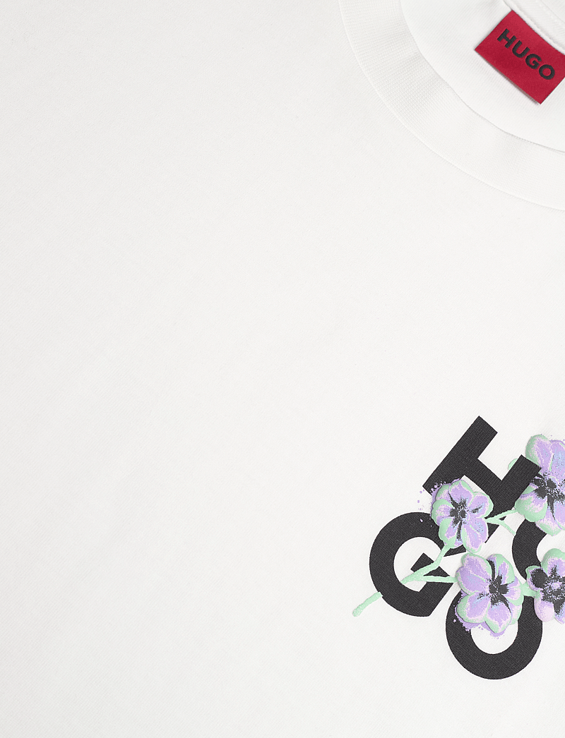 HUGO - Vintage Tee_10 - t-shirts - natural - 2