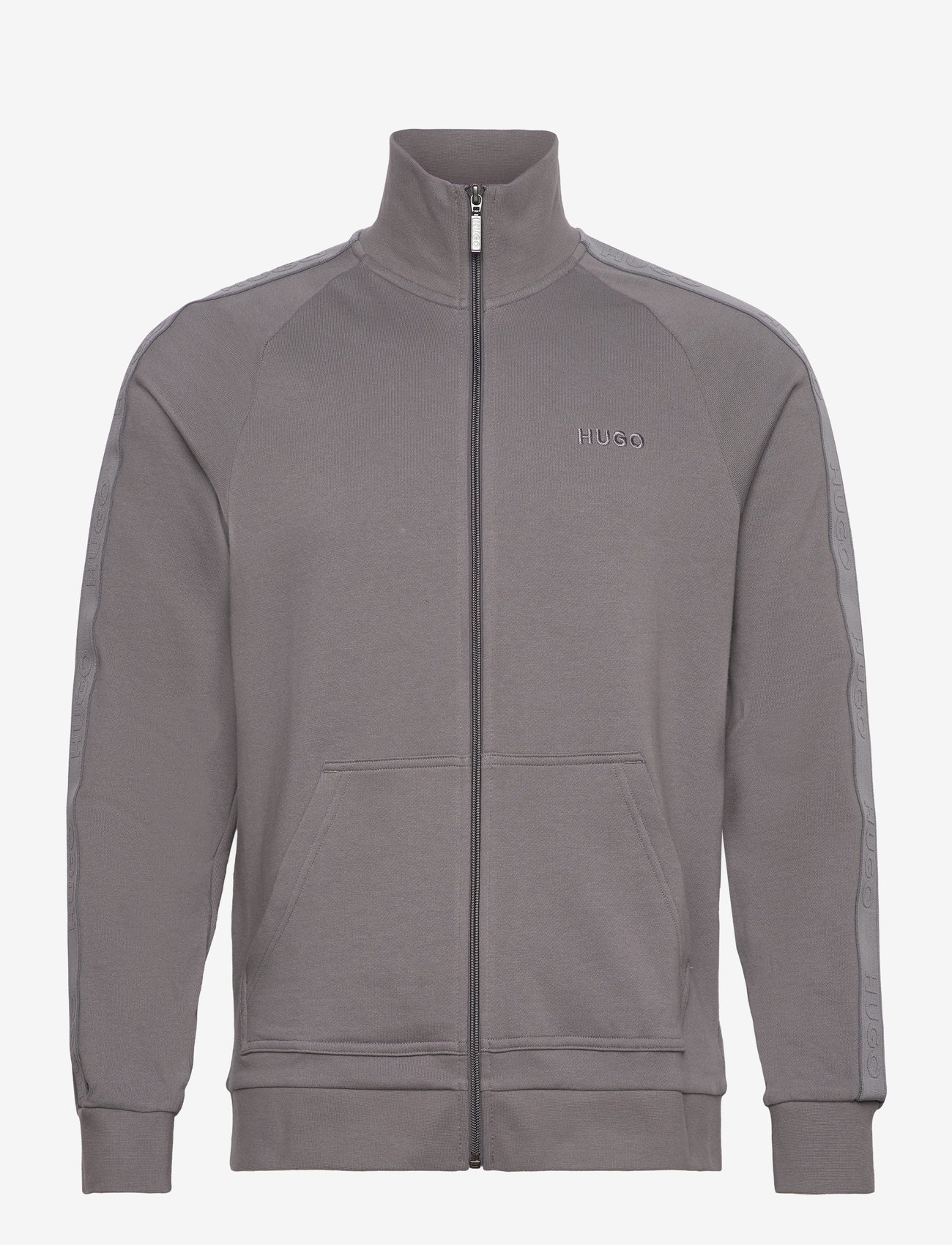 HUGO - Tonal Logo  Zip J - medium grey - 0