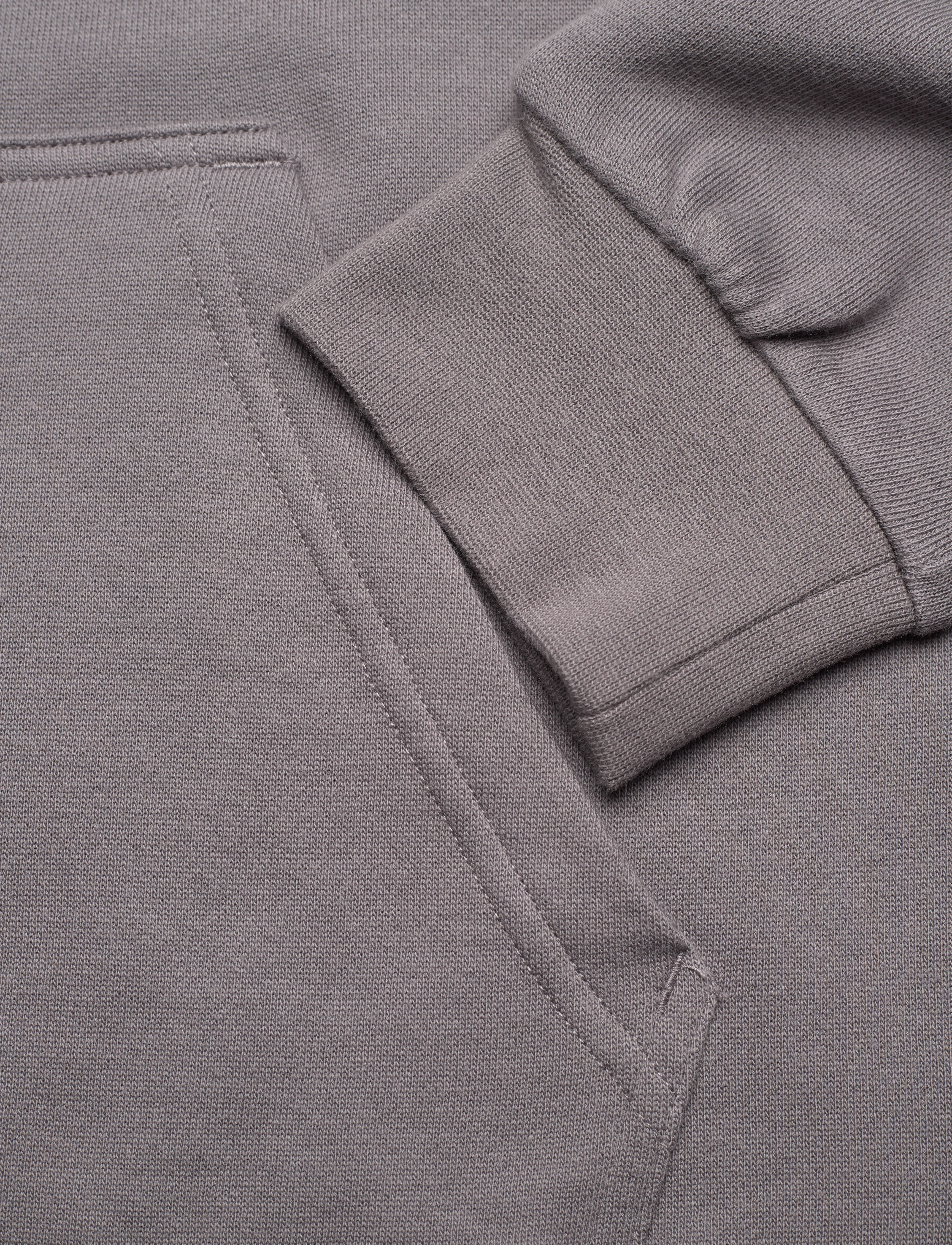 HUGO - Tonal Logo  Zip J - medium grey - 5