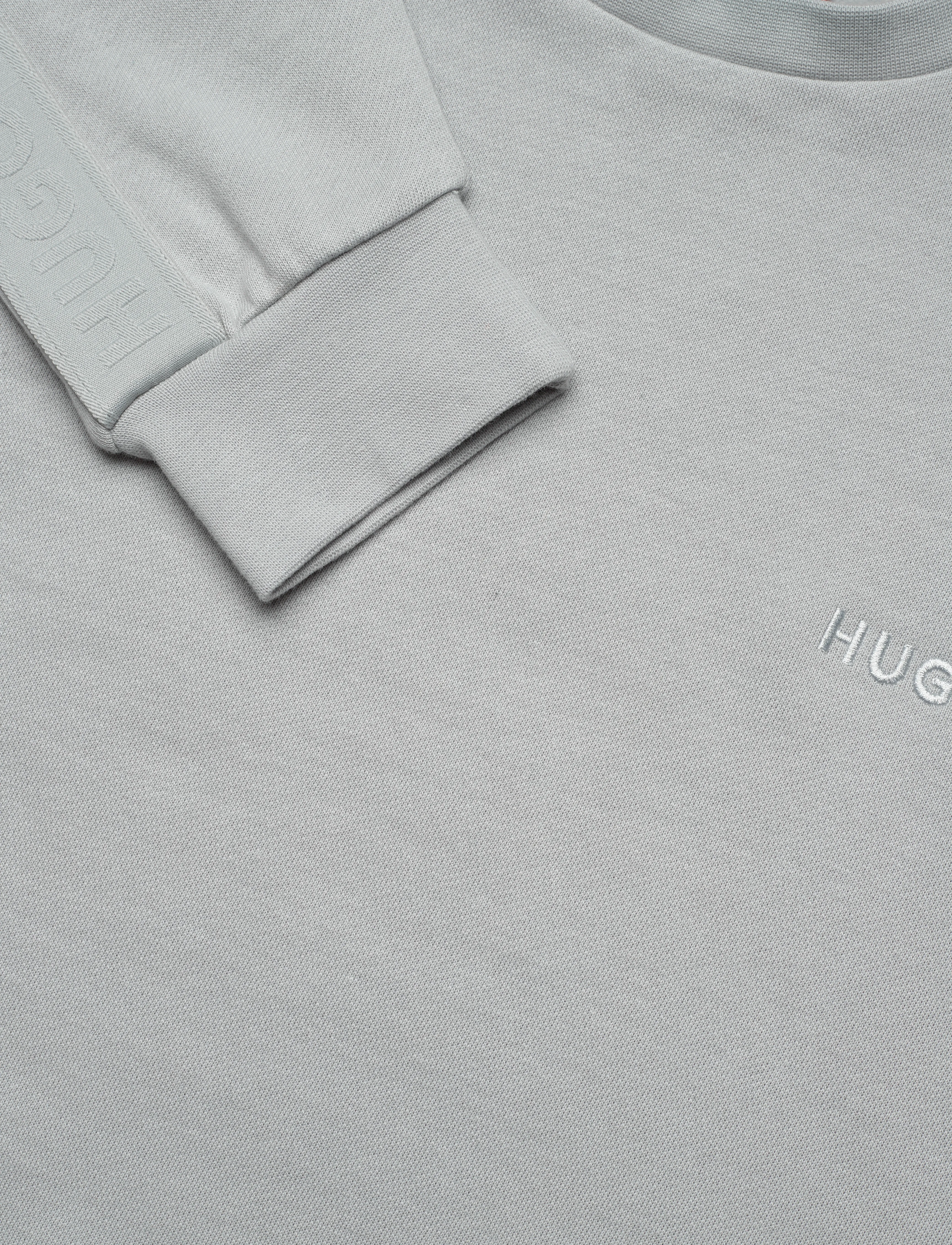 HUGO - Tonal Logo Sweatsh. - light/pastel grey - 2