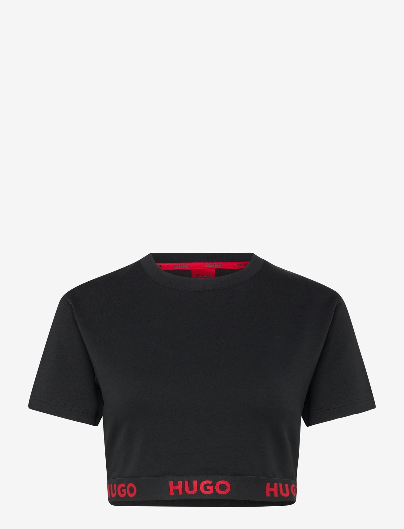 HUGO - SPORTY LOGO_T-SHIRT - höstkläder - black - 0