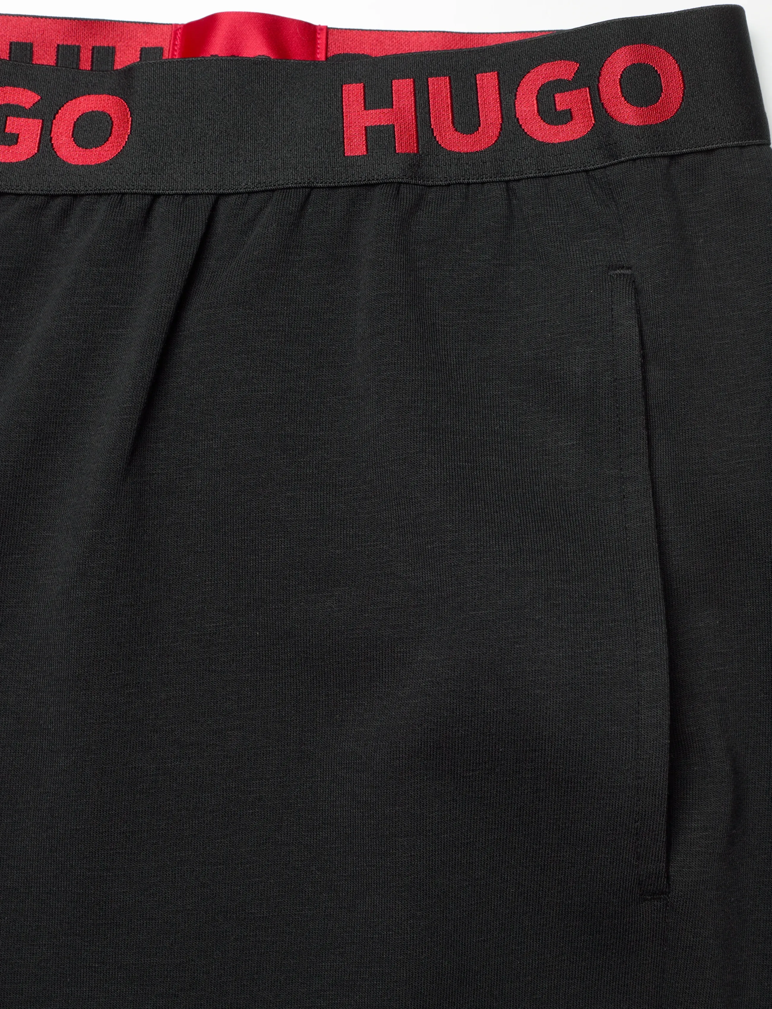 HUGO - SPORTY LOGO_PANTS - underdele - black - 2