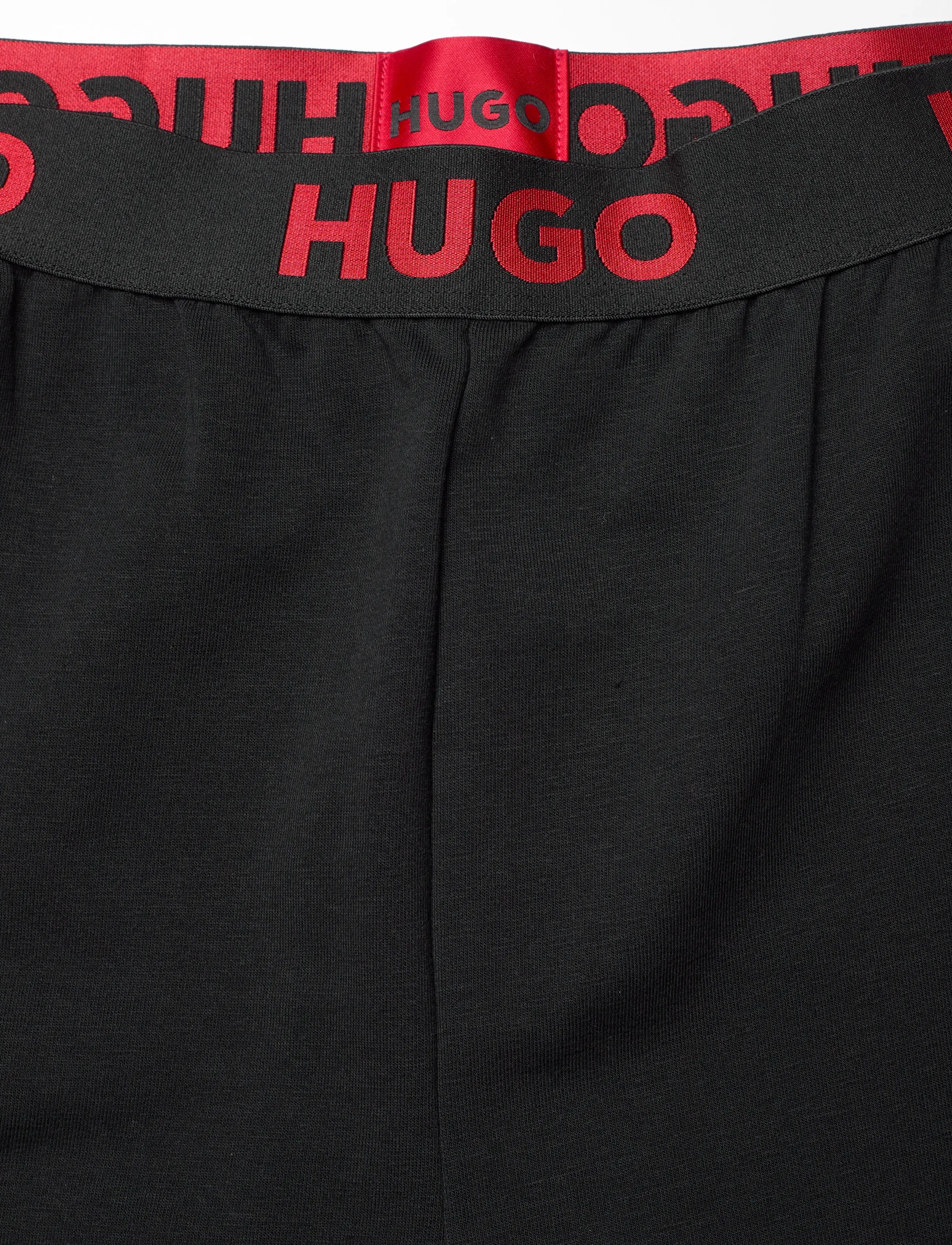 HUGO - SPORTY LOGO_PANTS - underdele - black - 3