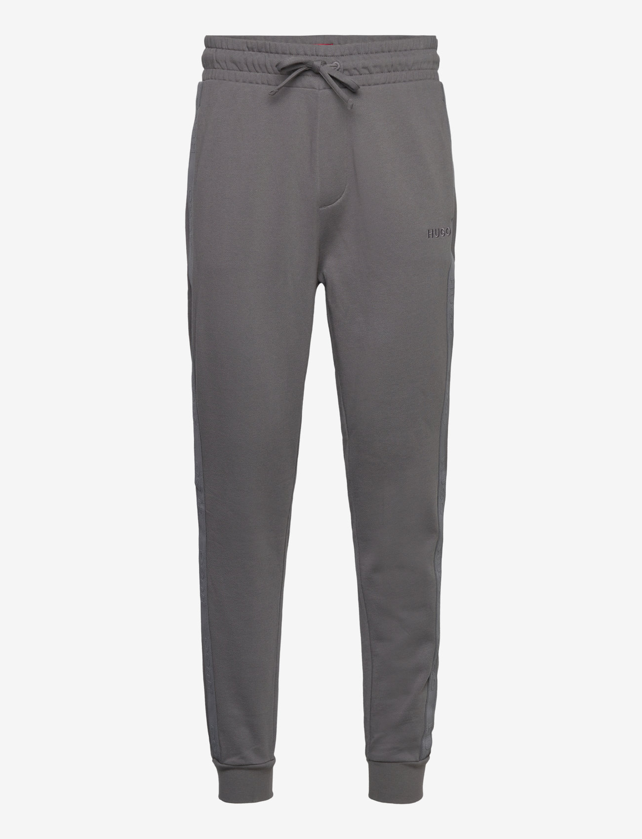 HUGO - Tonal Logo Pant - nachtwäsche - medium grey - 0