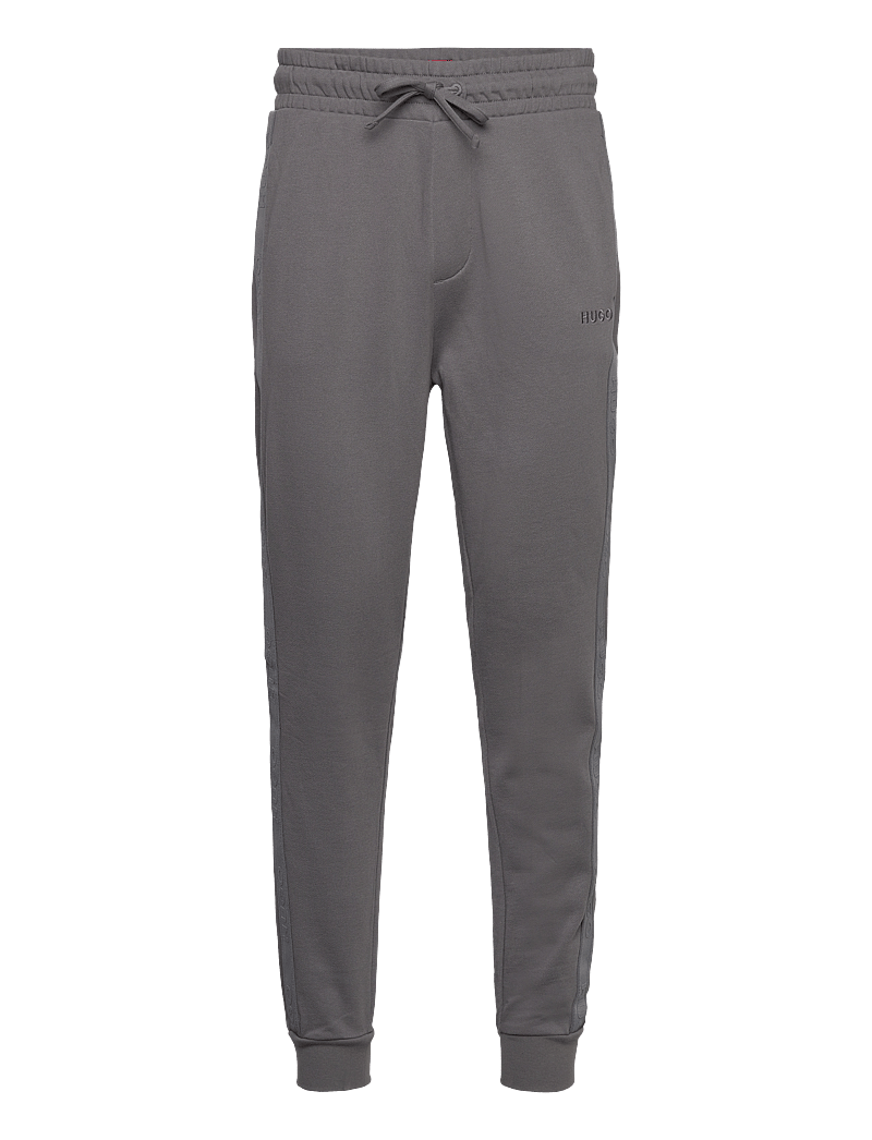 HUGO - Tonal Logo Pant - nachtwäsche - medium grey - 0
