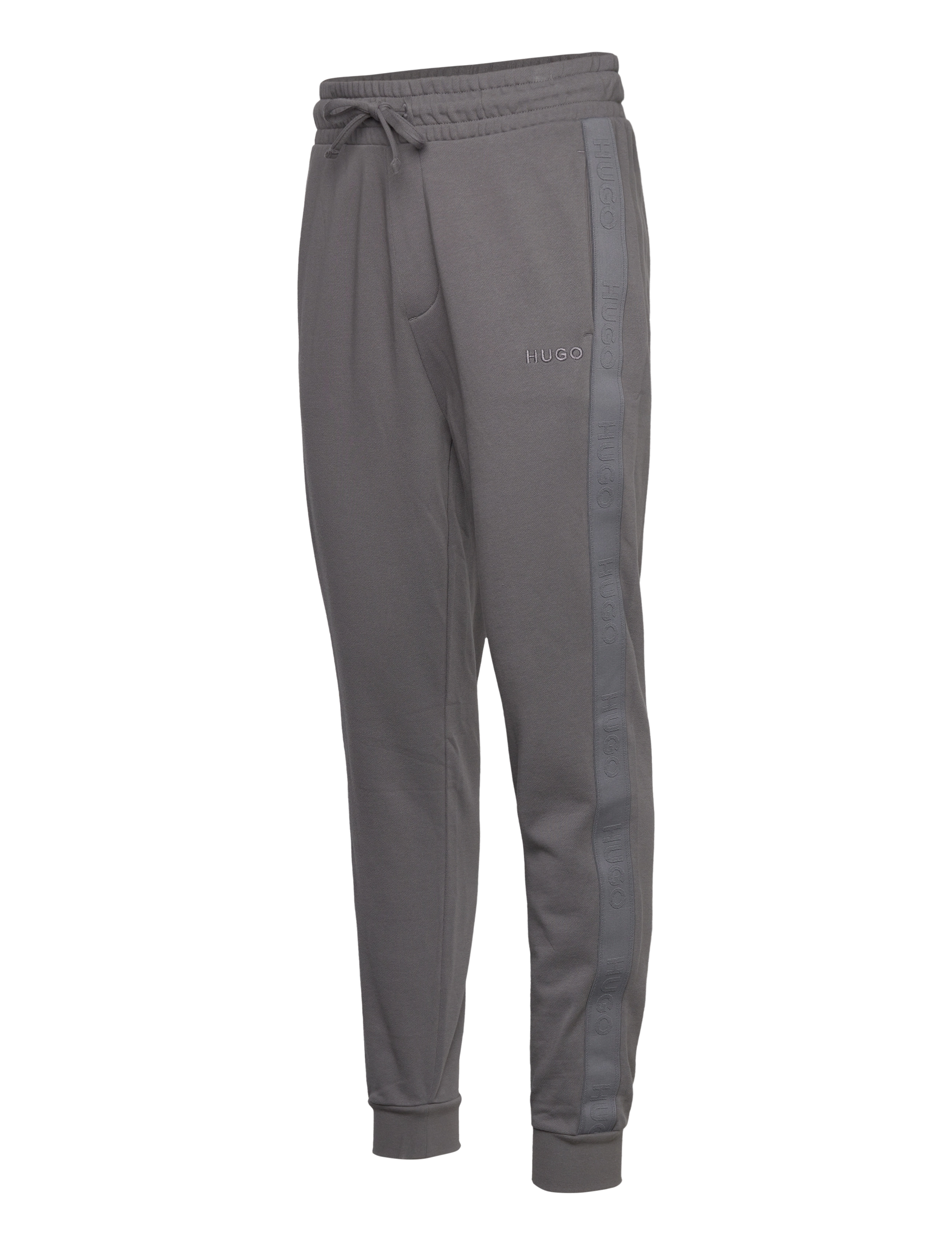 HUGO - Tonal Logo Pant - medium grey - 3