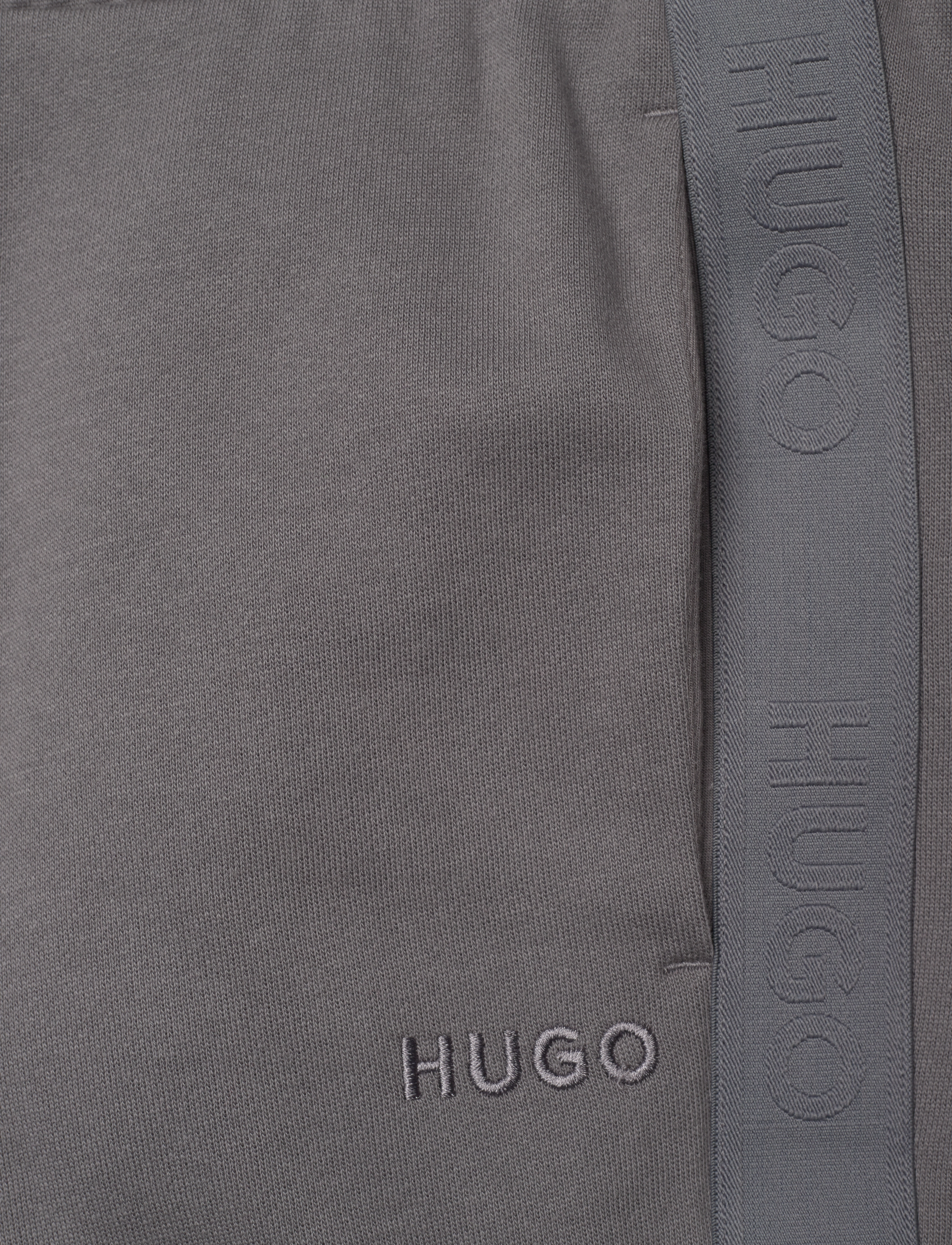 HUGO - Tonal Logo Pant - medium grey - 4