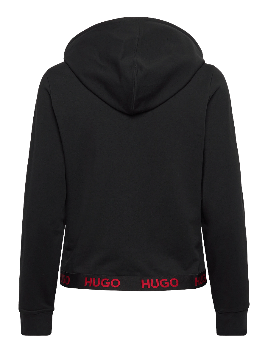 HUGO - SPORTY LOGO_JACKET - kapuzenpullover - black - 1