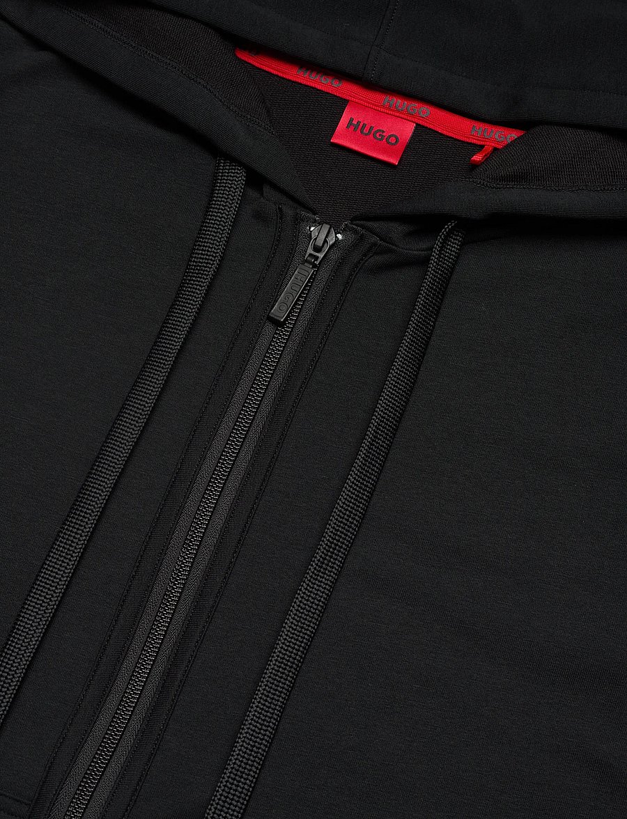 HUGO - SPORTY LOGO_JACKET - kapuzenpullover - black - 2