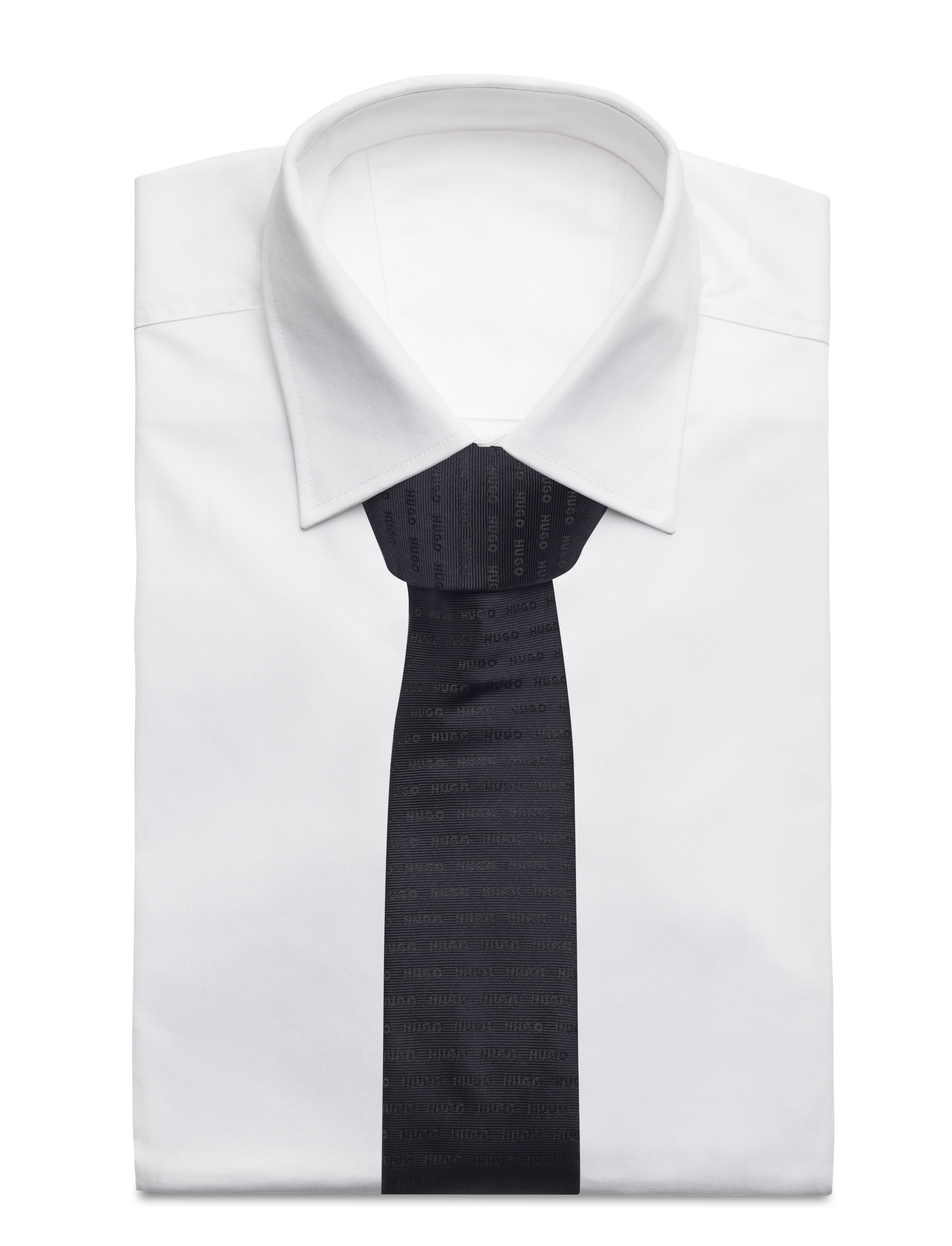 HUGO - Tie cm 6 - black - 1