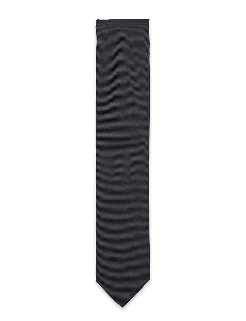 HUGO - Tie cm 6 - krawatten - black - 0