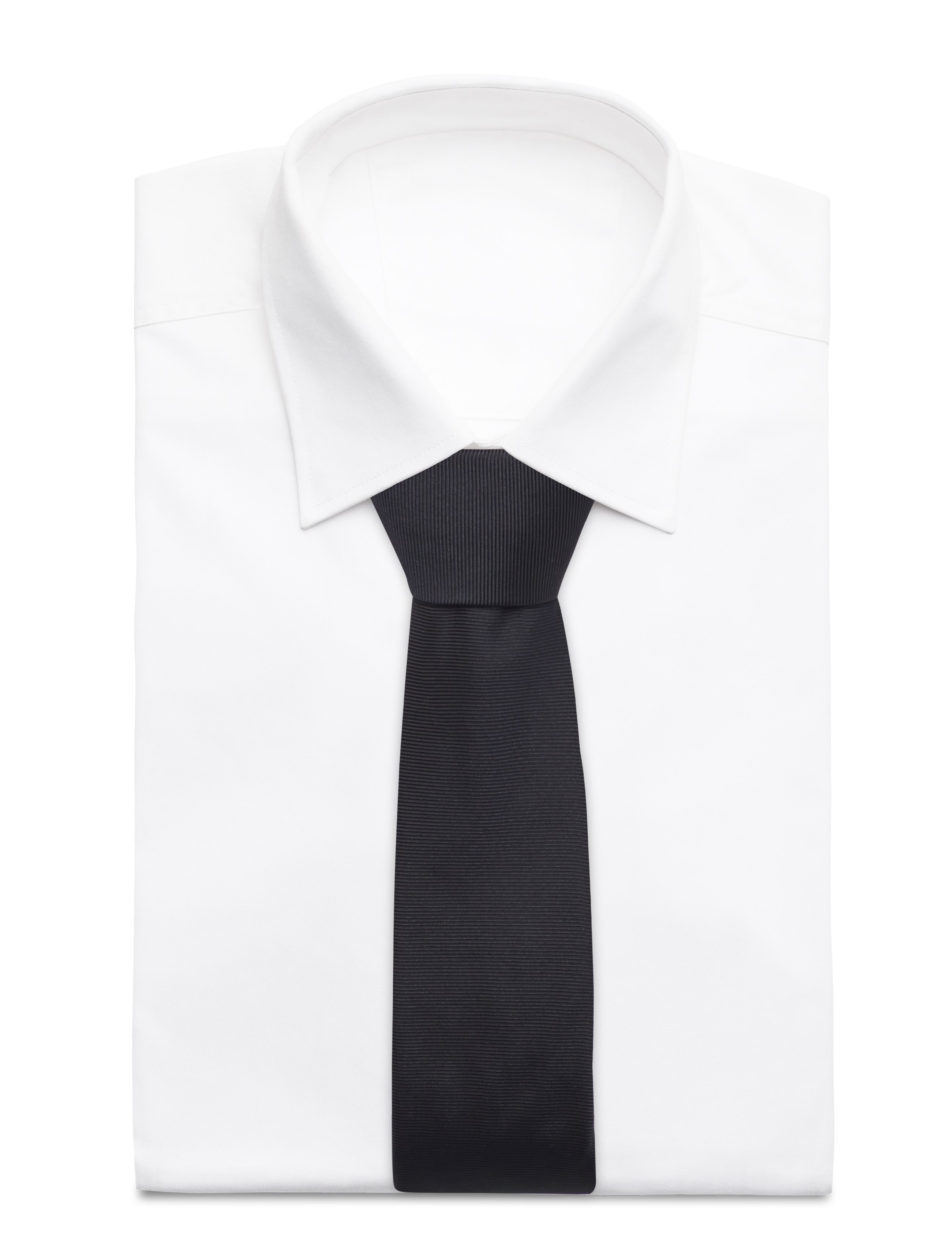HUGO - Tie cm 6 - krawatten - black - 1