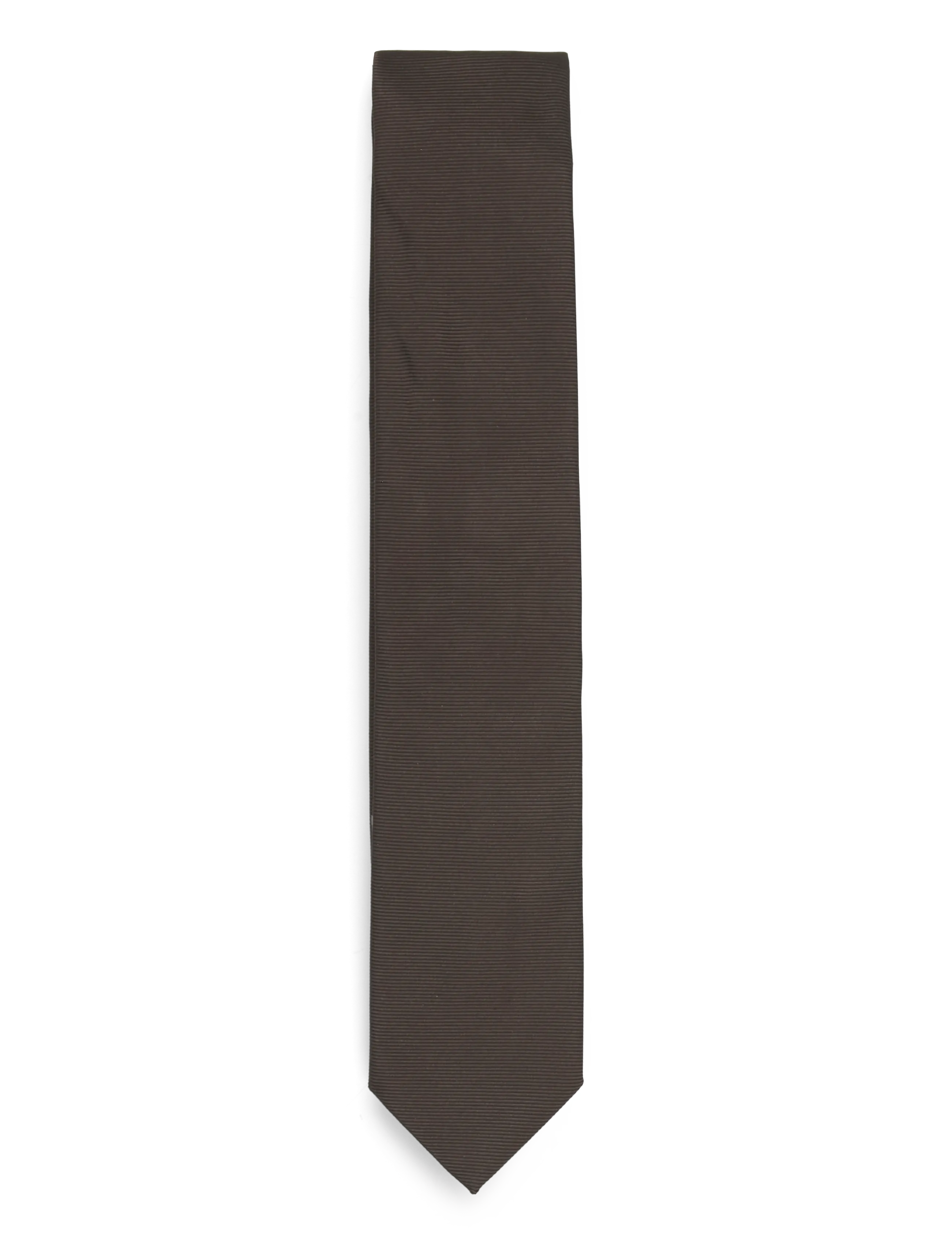 HUGO Tie cm 6 - HUGO - BROWN OVERFLOW / brown