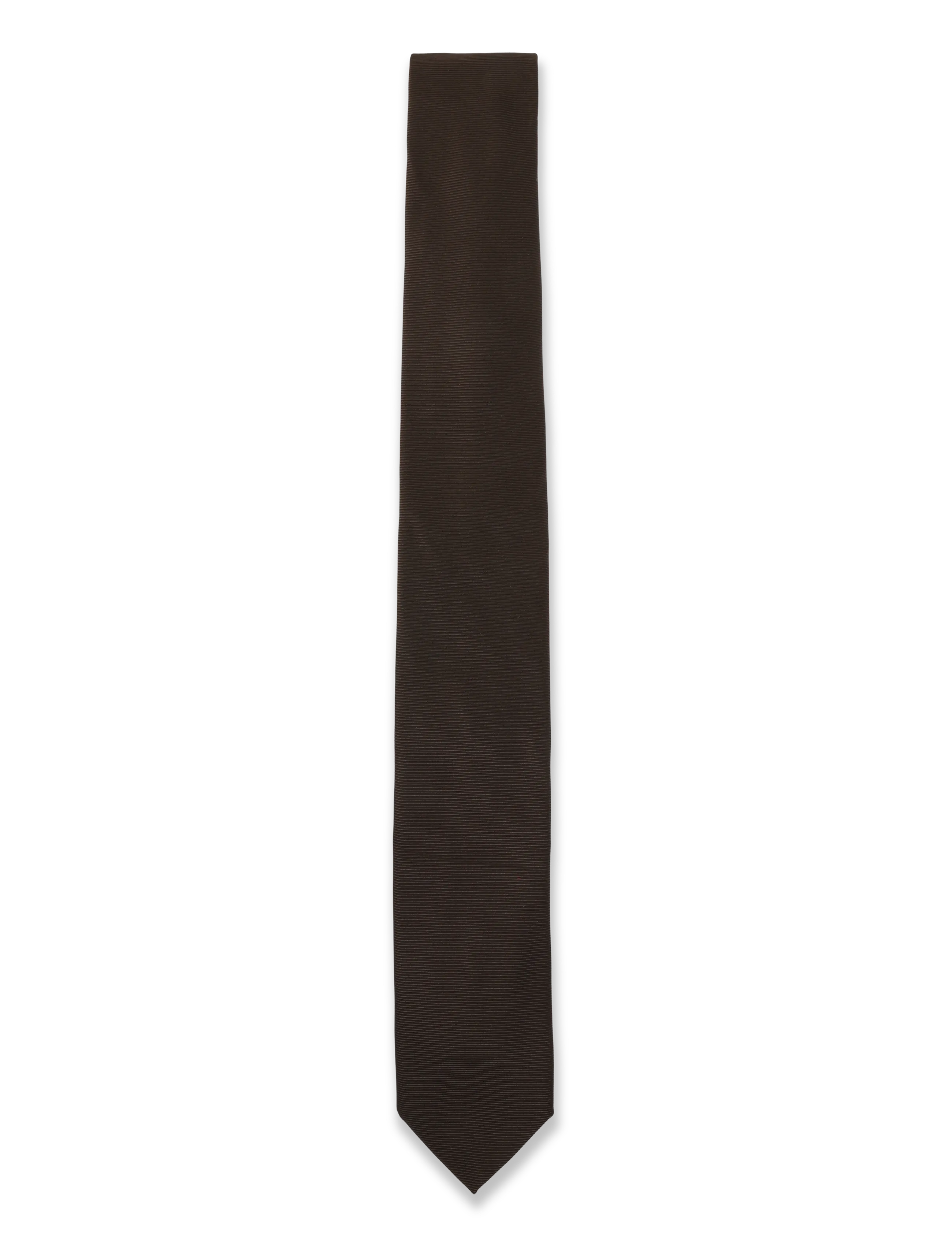 HUGO Tie cm 6 - HUGO - BROWN OVERFLOW / brown